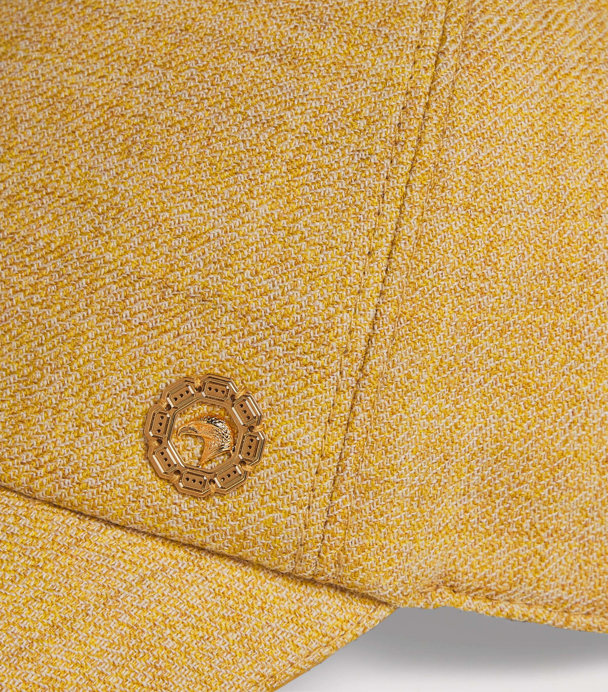 Stefano Ricci Kids Logo Baseball Cap C. Yellow Image 3