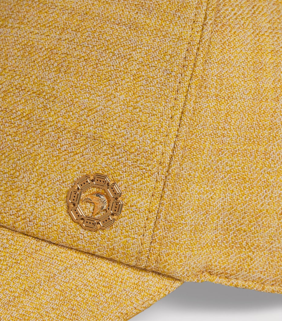 Stefano Ricci Kids Logo Baseball Cap C. Yellow Image 3