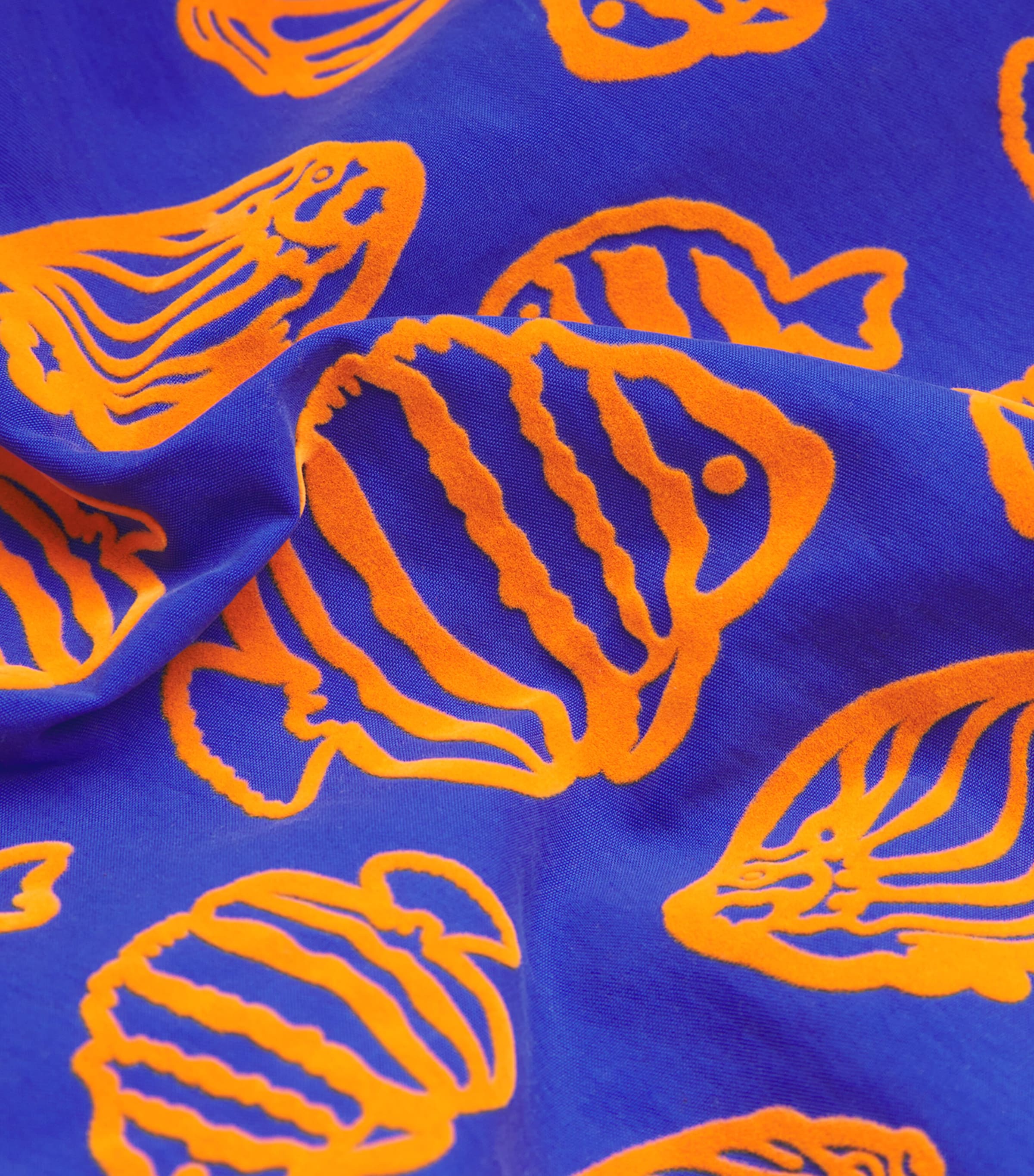 Fish Print Moorea Swim Shorts 613-MARRAKECH Image 5