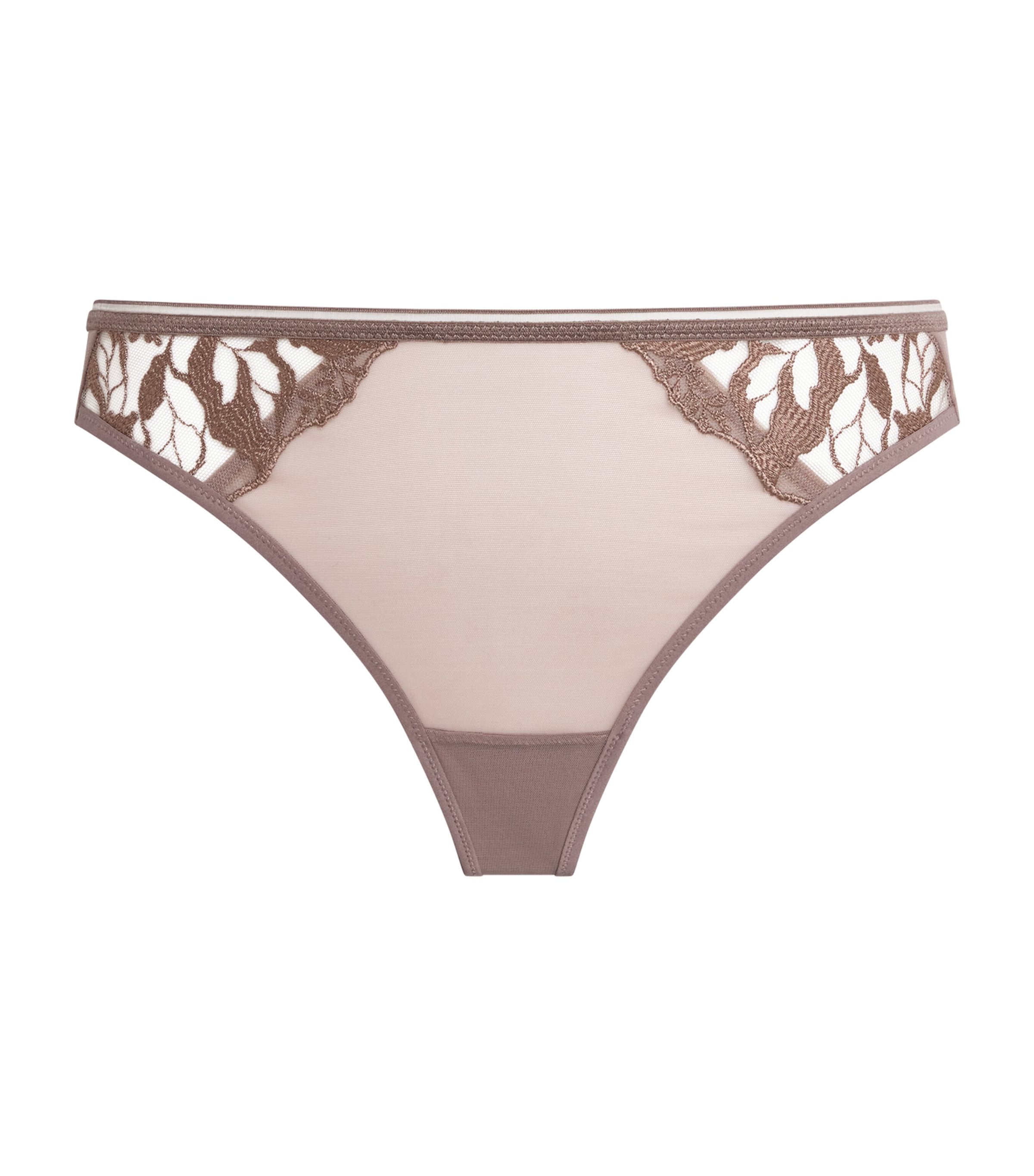 Maison Lejaby Womens Sin Tanga Briefs Fauve Image 1