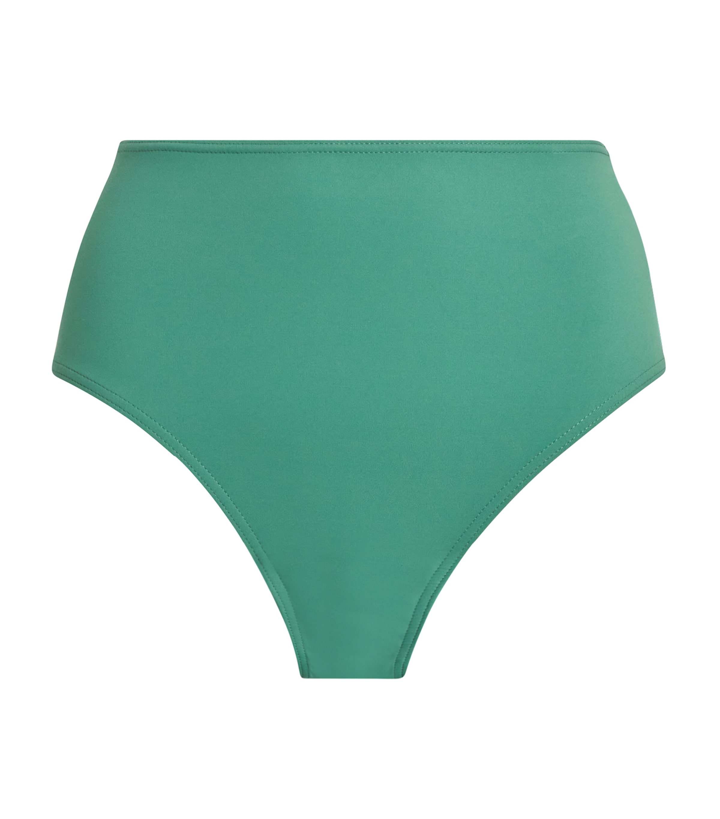 Shop Shan High-waist Bikini Bottoms In Green