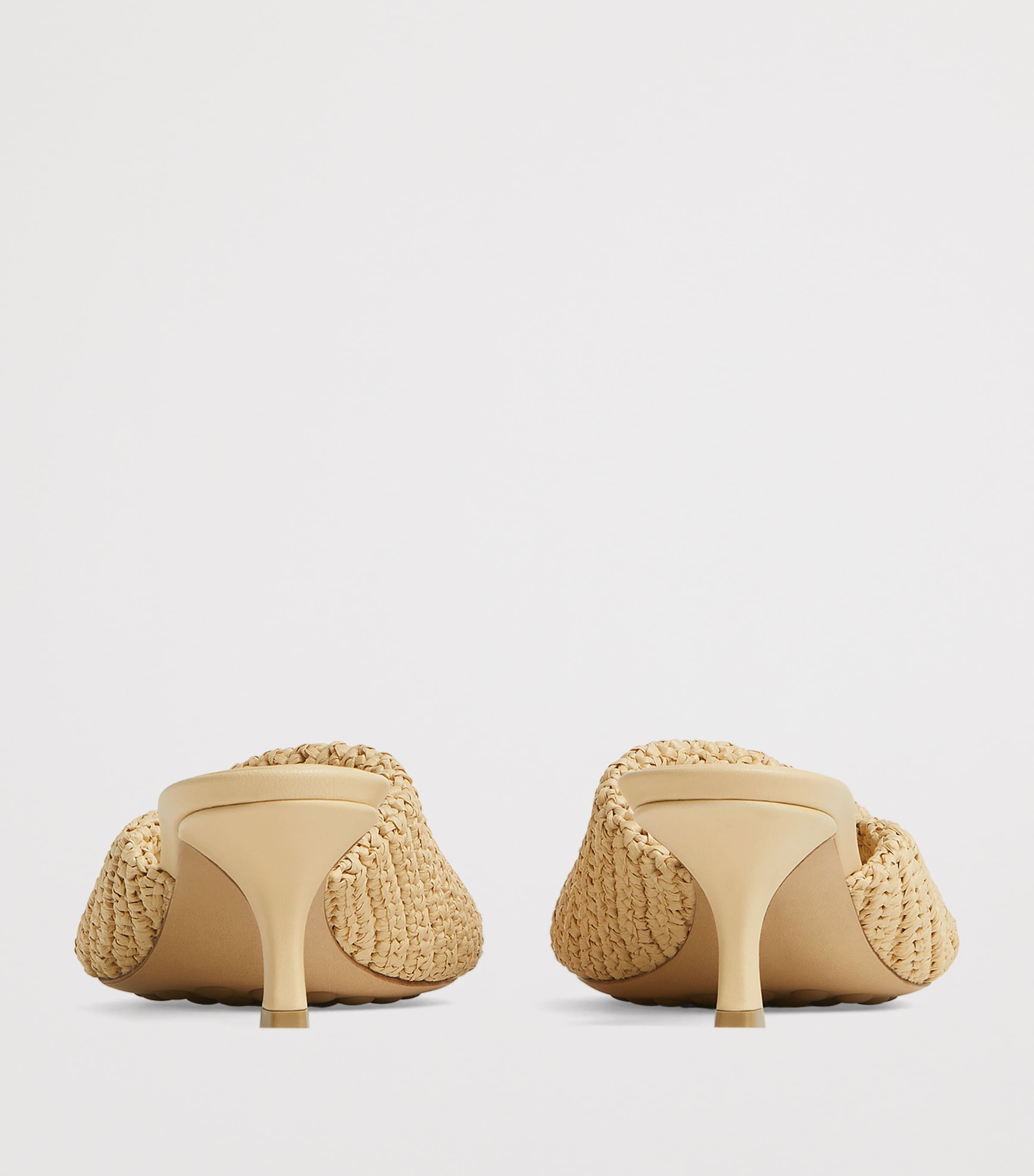 Raffia Blink Mules 50 9218 Image 5