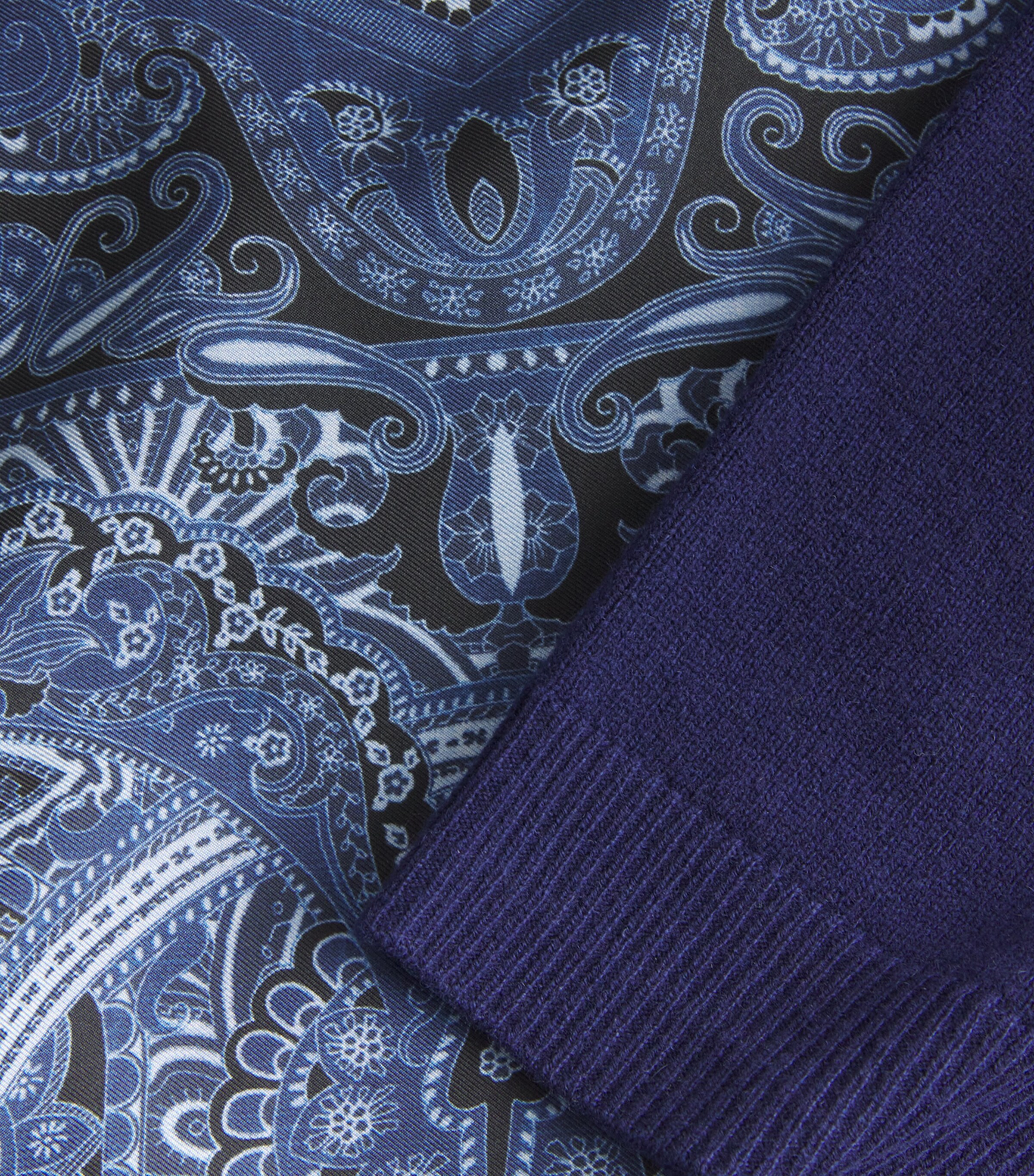 Wool-Blend Printed Sweater B4401 Image 5