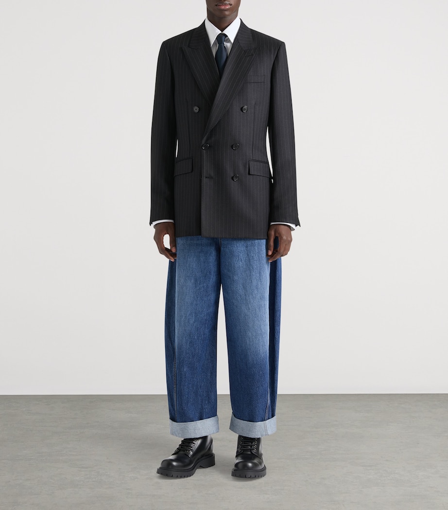 Barrel Jeans DARK BLUE Image 2