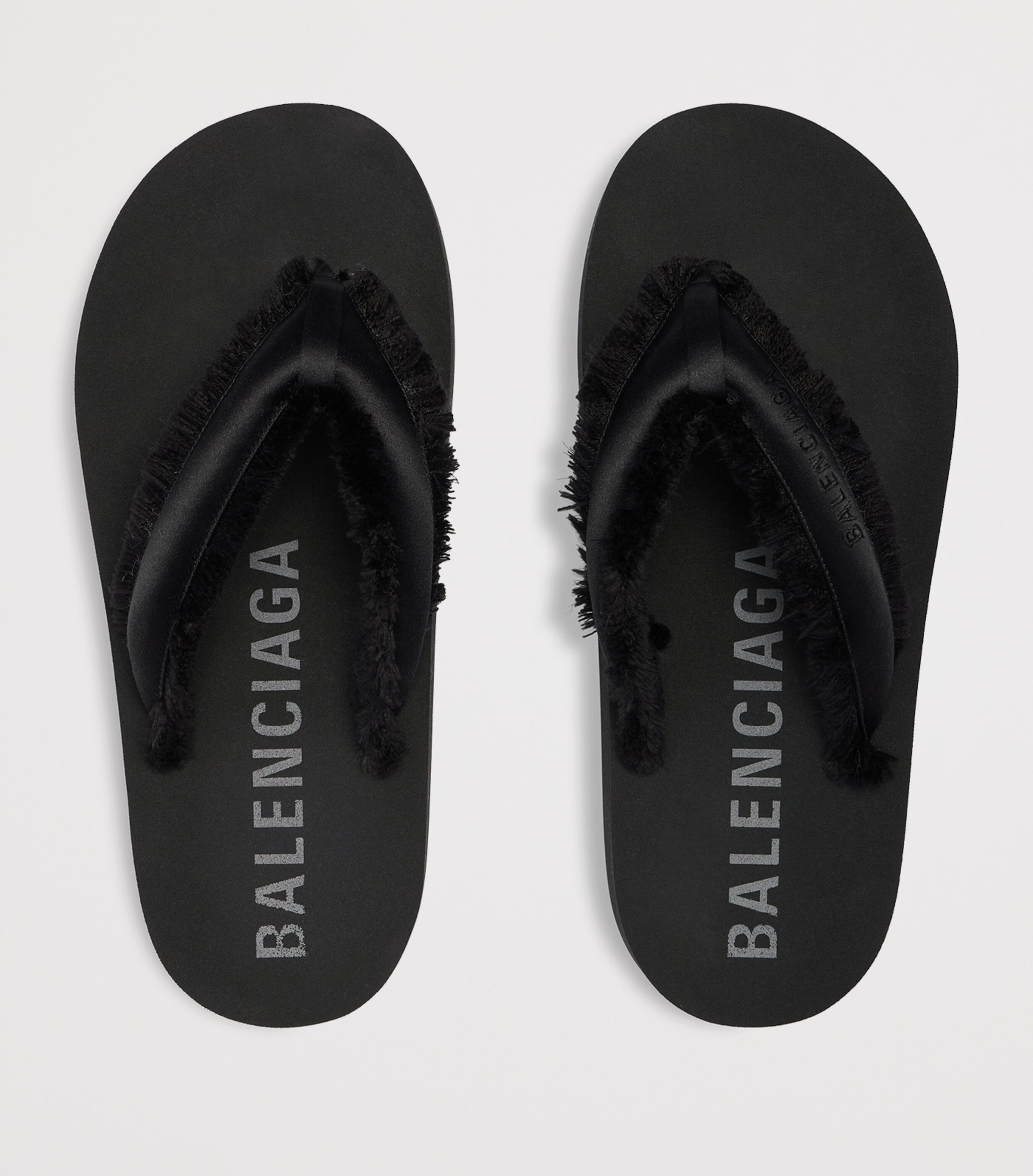 Balenciaga Fringed Jet Lag Flip Flops Image 5