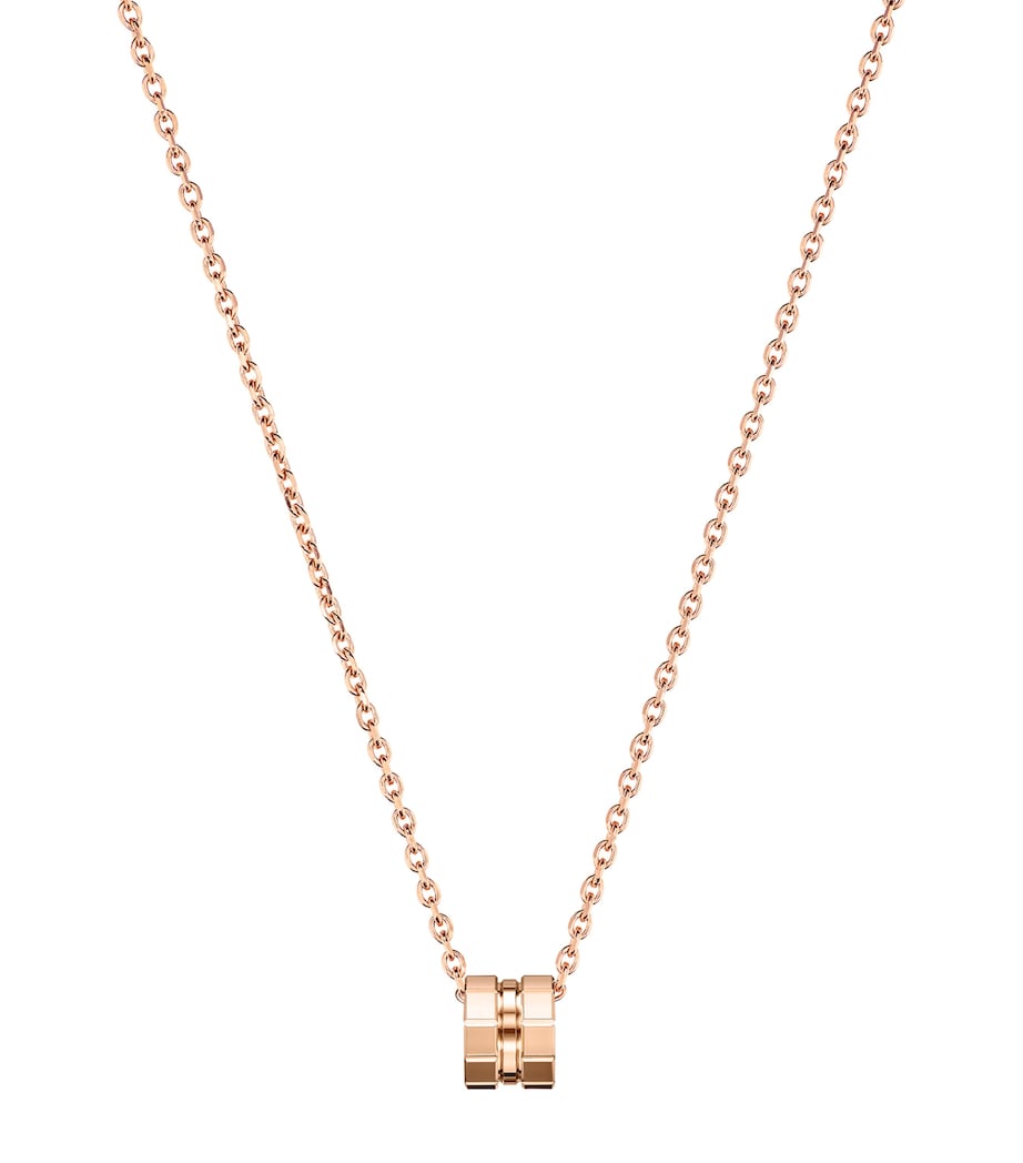 Rose Gold Ice Cube Necklace 18K ROSE GOLD Image 1
