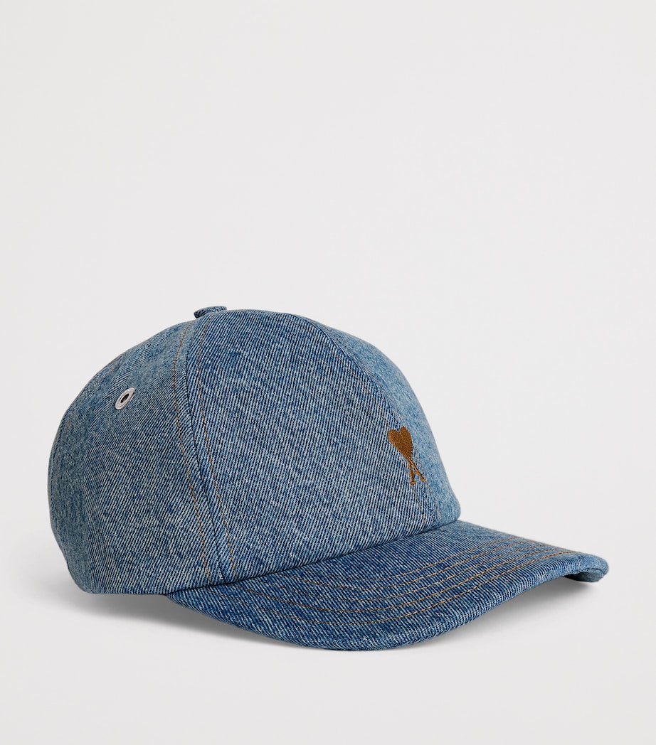 Denim Logo Cap 480 - BLEU USED Image 2