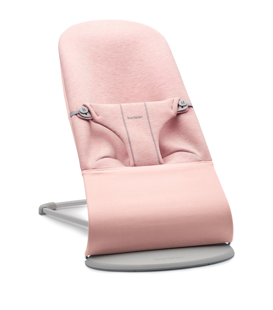 3D Jersey Bliss Baby Bouncer LIGHT PINK Image 1