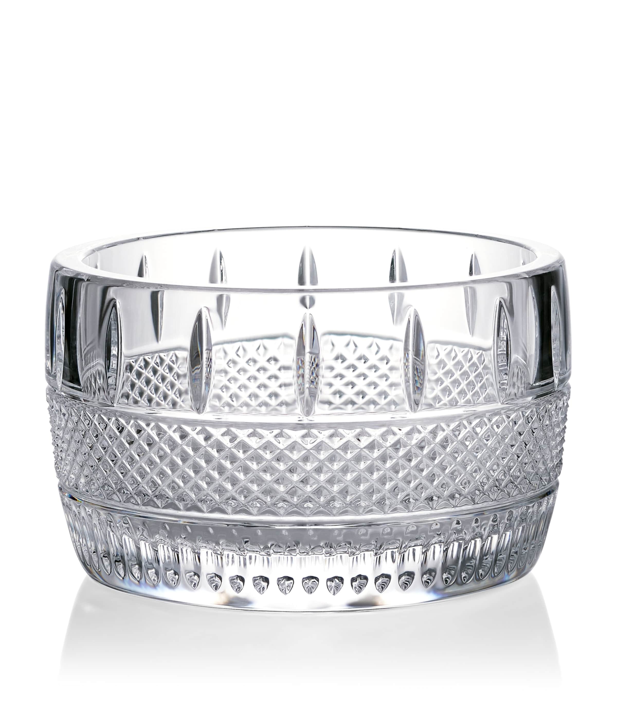 Waterford Glass Mastercraft Irish Lace Bottle Coaster In Transparent