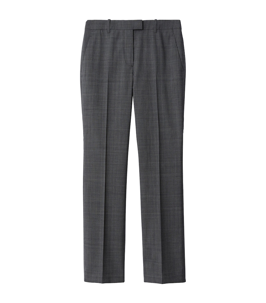 Wool Check Trousers SILHOUETTE BLGRT GR Image 1