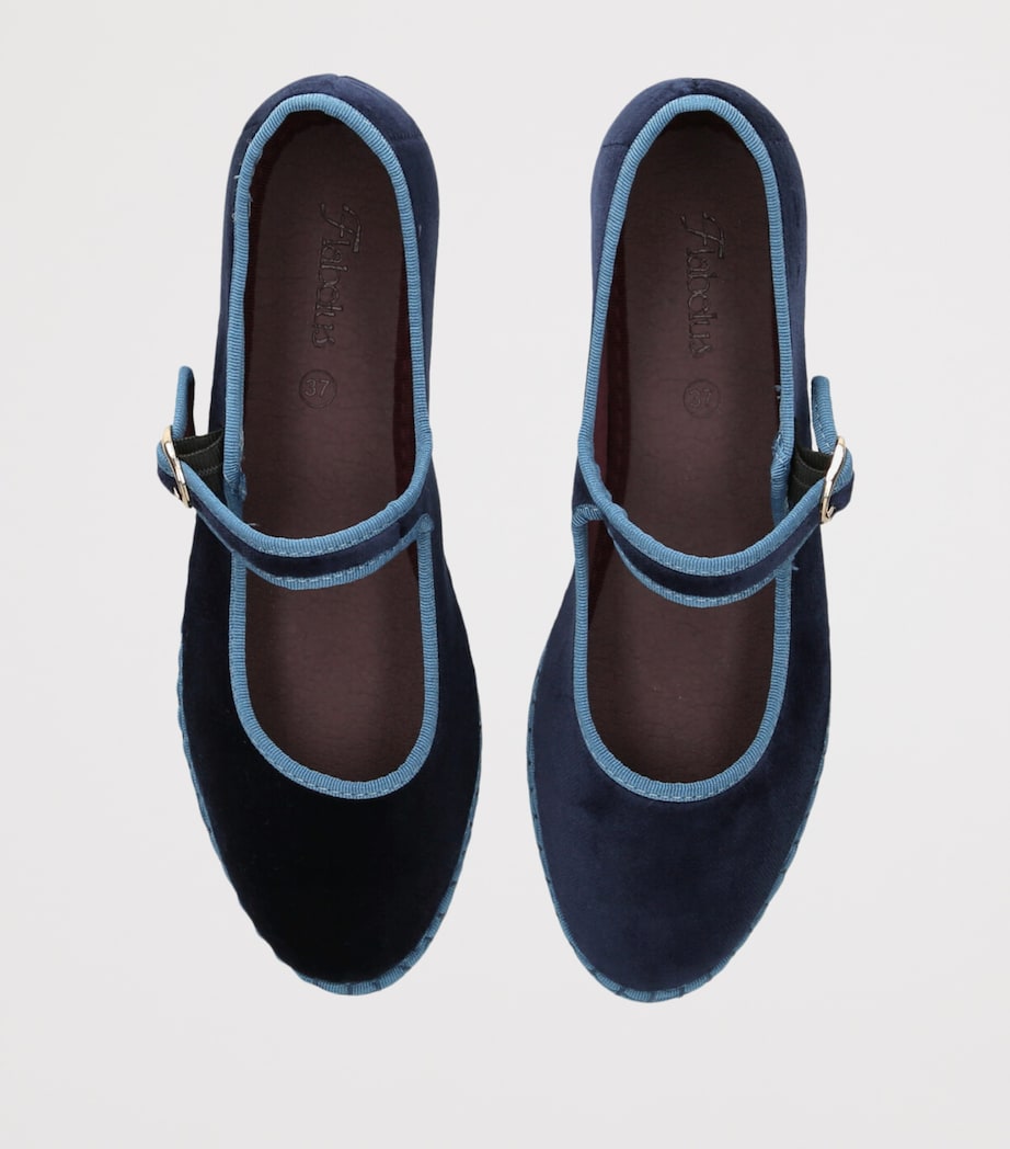 Velvet Montague Mary Janes BLUE/DRK.C Image 4