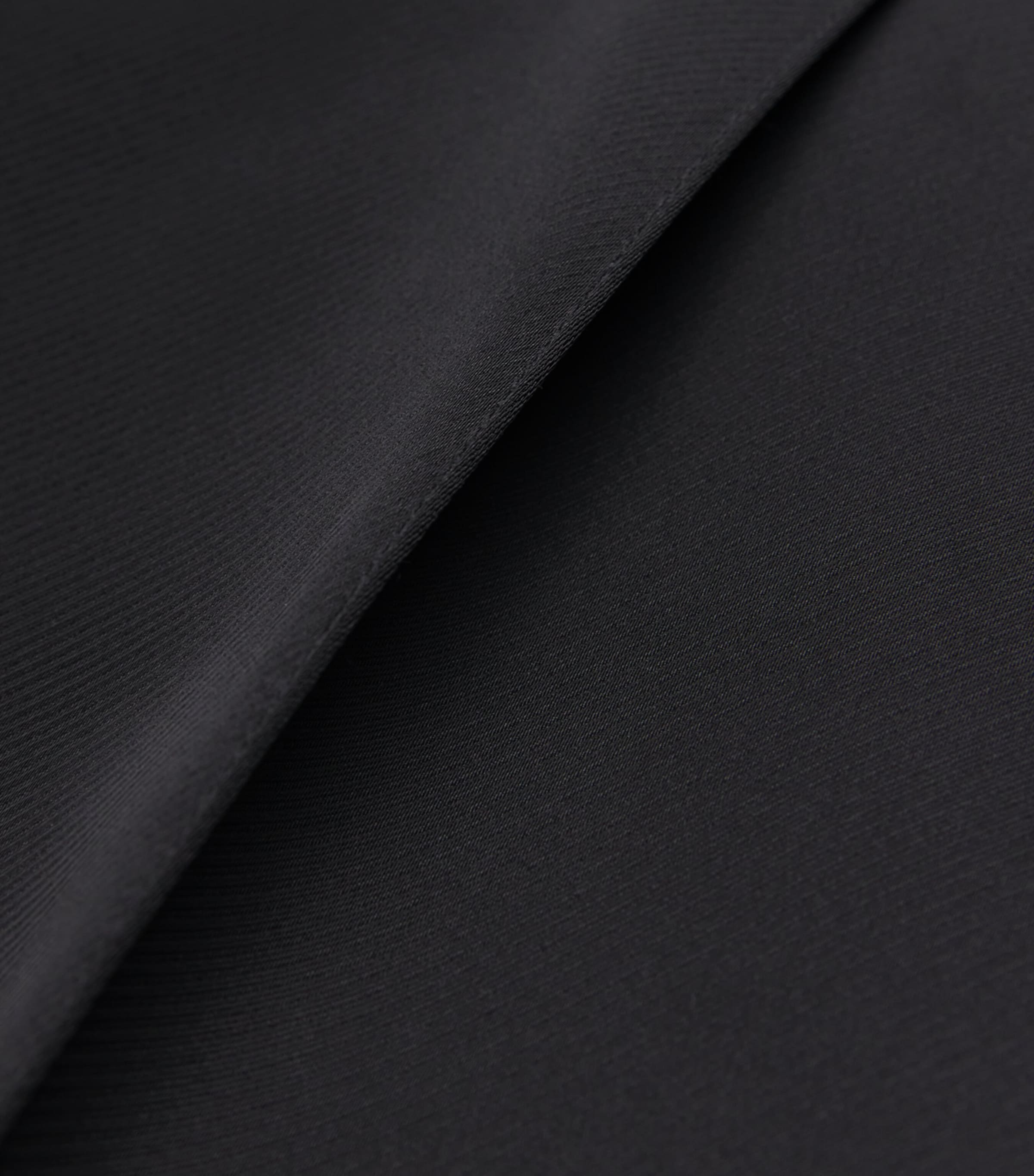 Satin High-Rise Straight Trousers BLACK Image 5