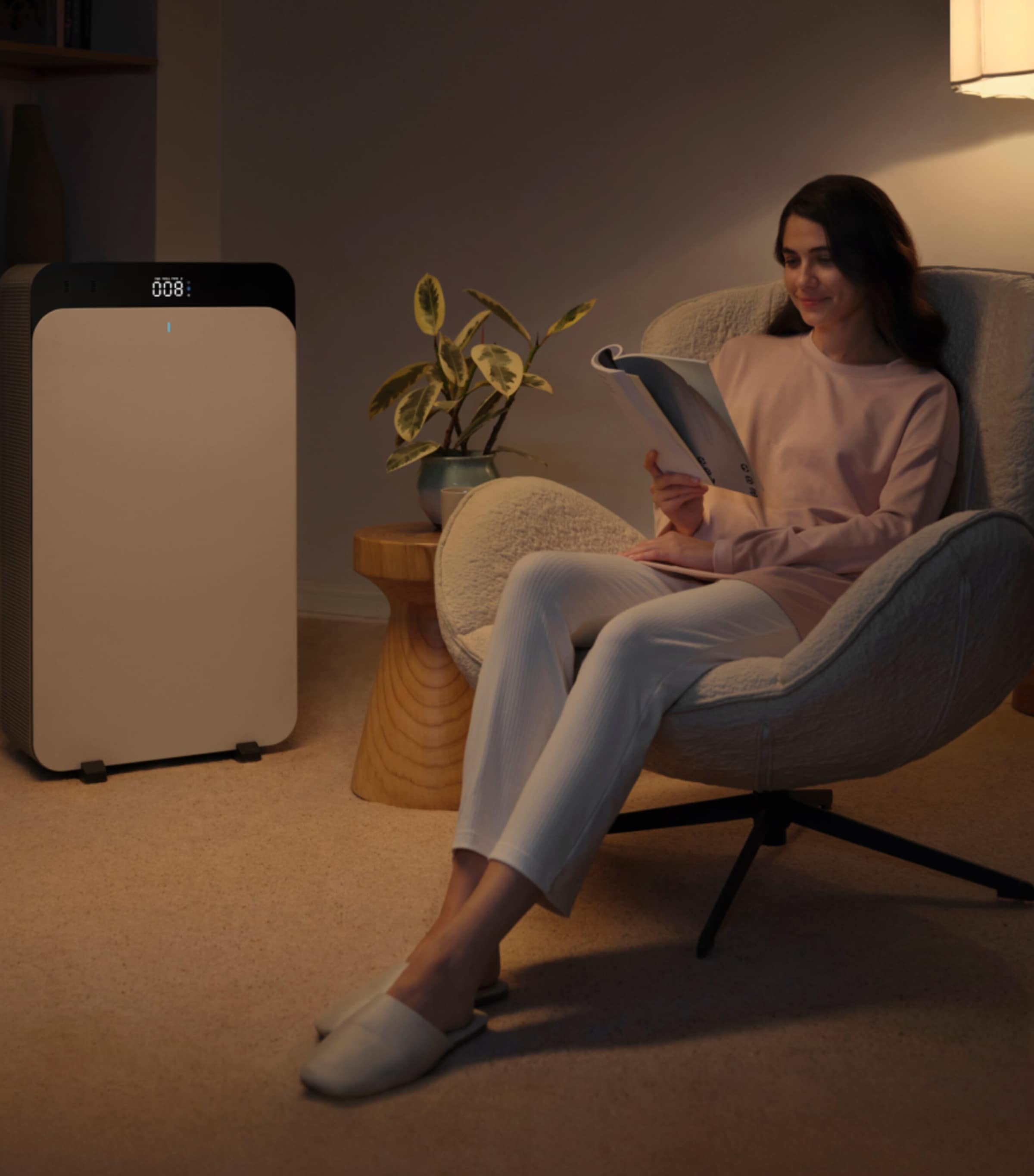 Blueair Classic Pro CP9i Air Purifier White Image 3