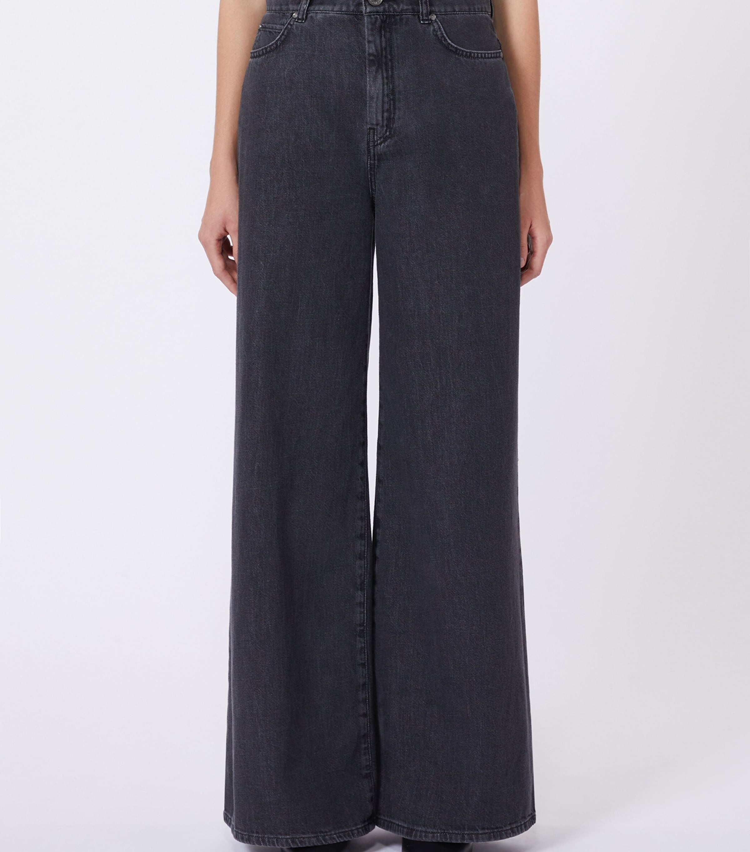 Flared Jeans BLACK Image 3