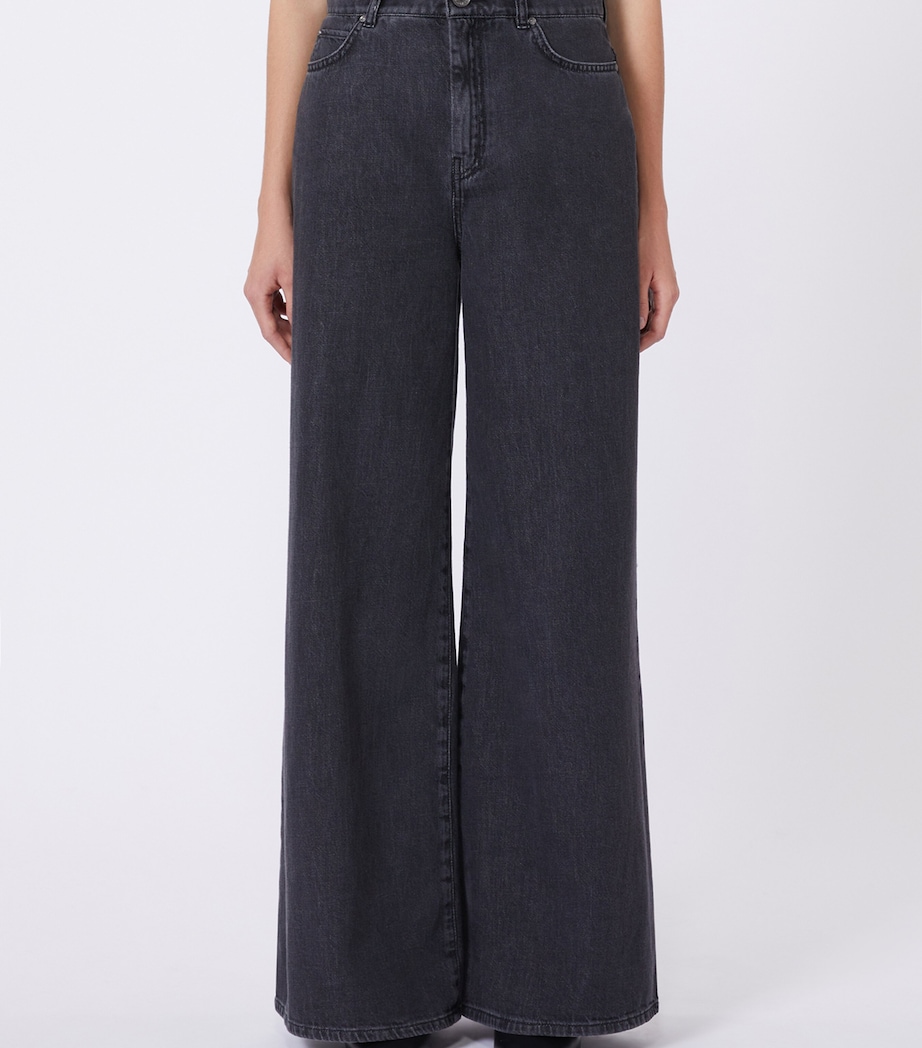 Flared Jeans BLACK Image 3