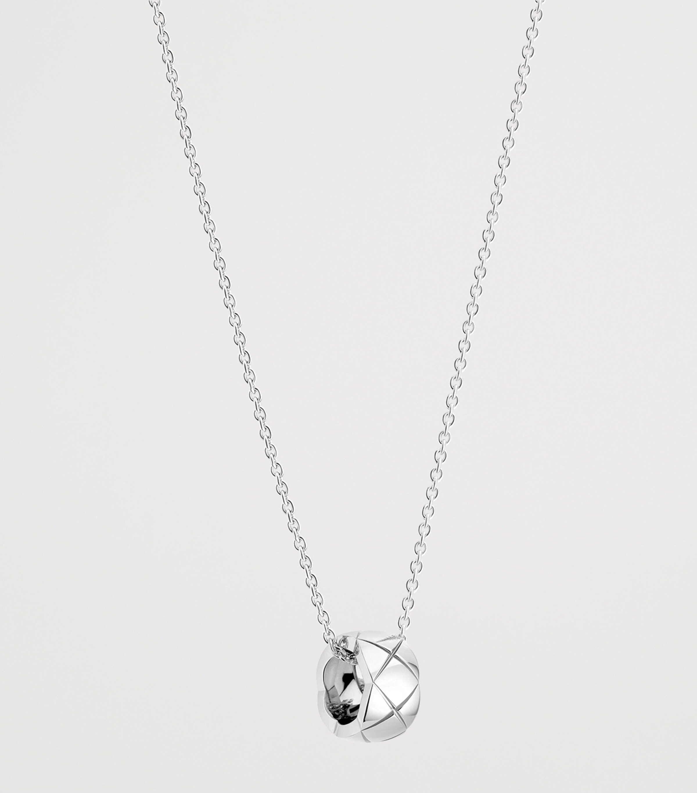 White Gold Coco Crush Necklace WHITE GOLD Image 4