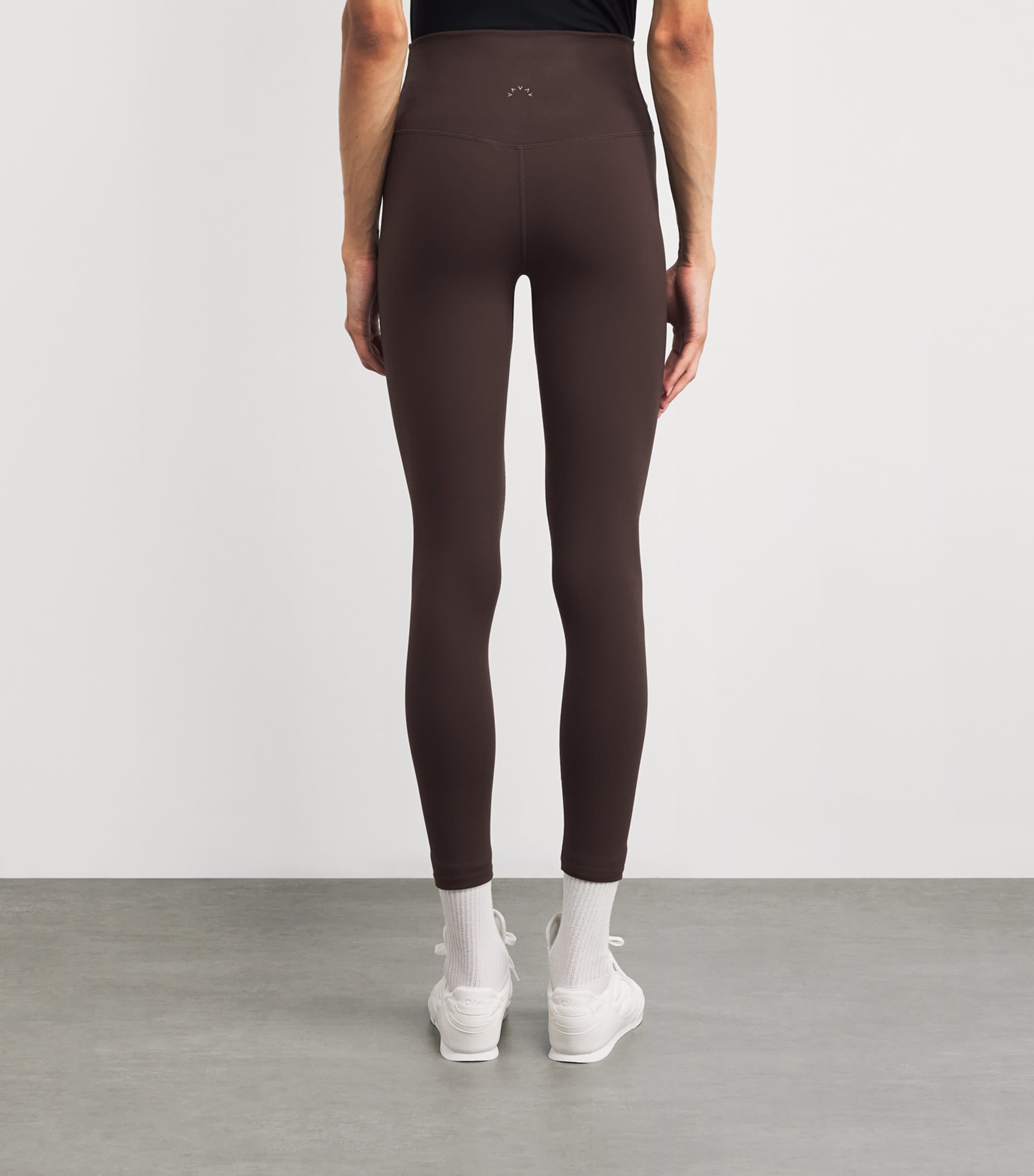 FreeSoft High-Rise Sports Leggings COFFEE BEAN Image 4