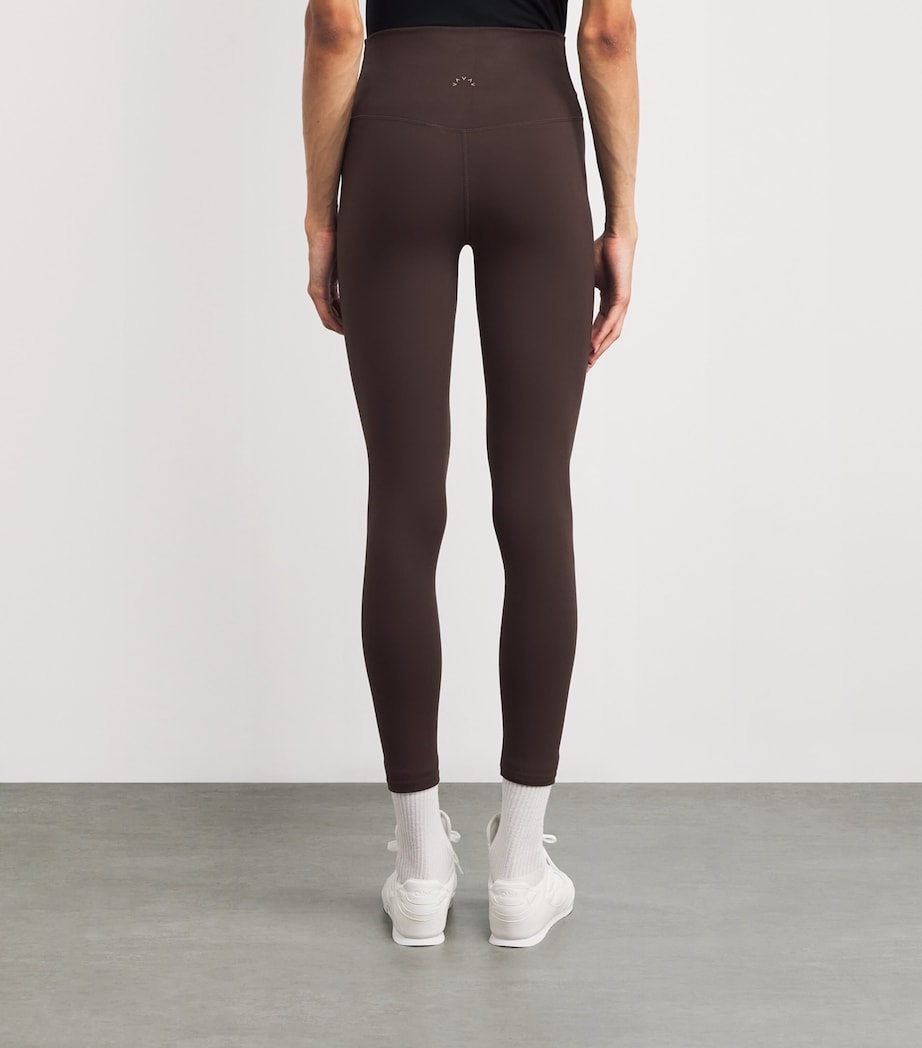 FreeSoft High-Rise Sports Leggings COFFEE BEAN Image 4