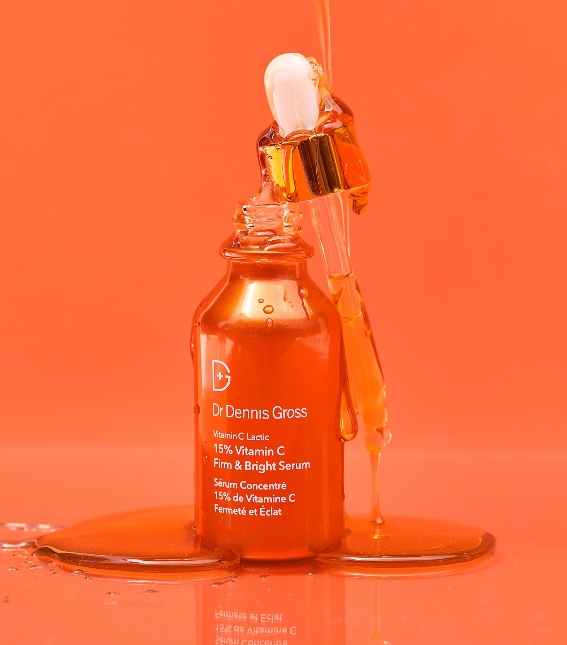 Vitamin C + Lactic 15% Vitamin C Firm & Bright Serum (30ml) NO COLOUR Image 4