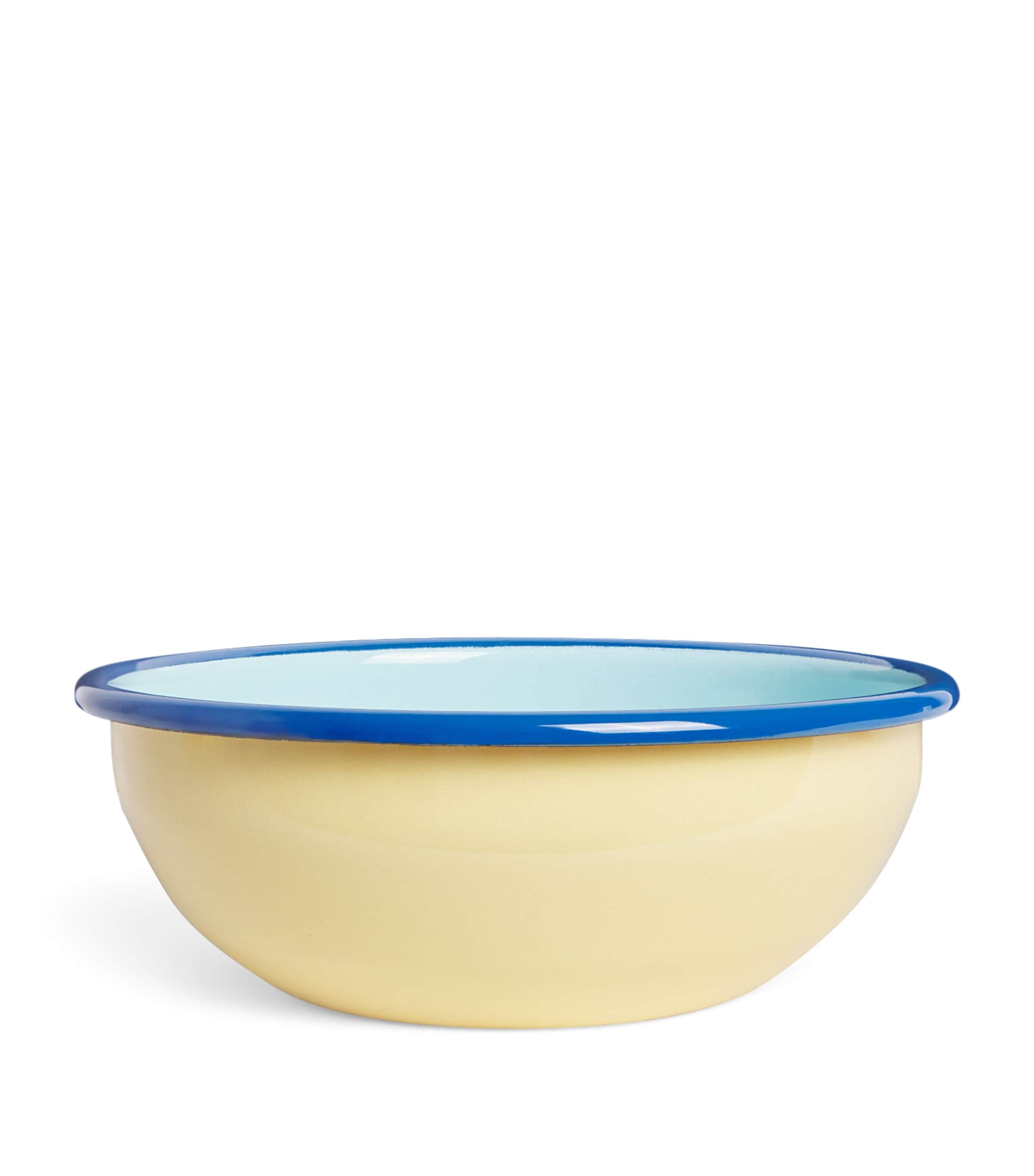 Harrods Enamel Bowl In Blue