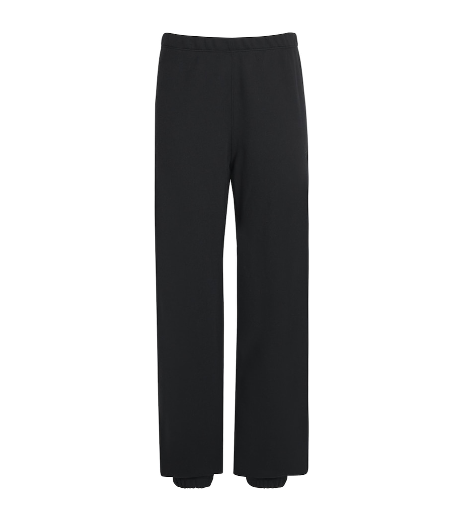 ÉTERNE Womens French Terry Sweatpants Black Image 1