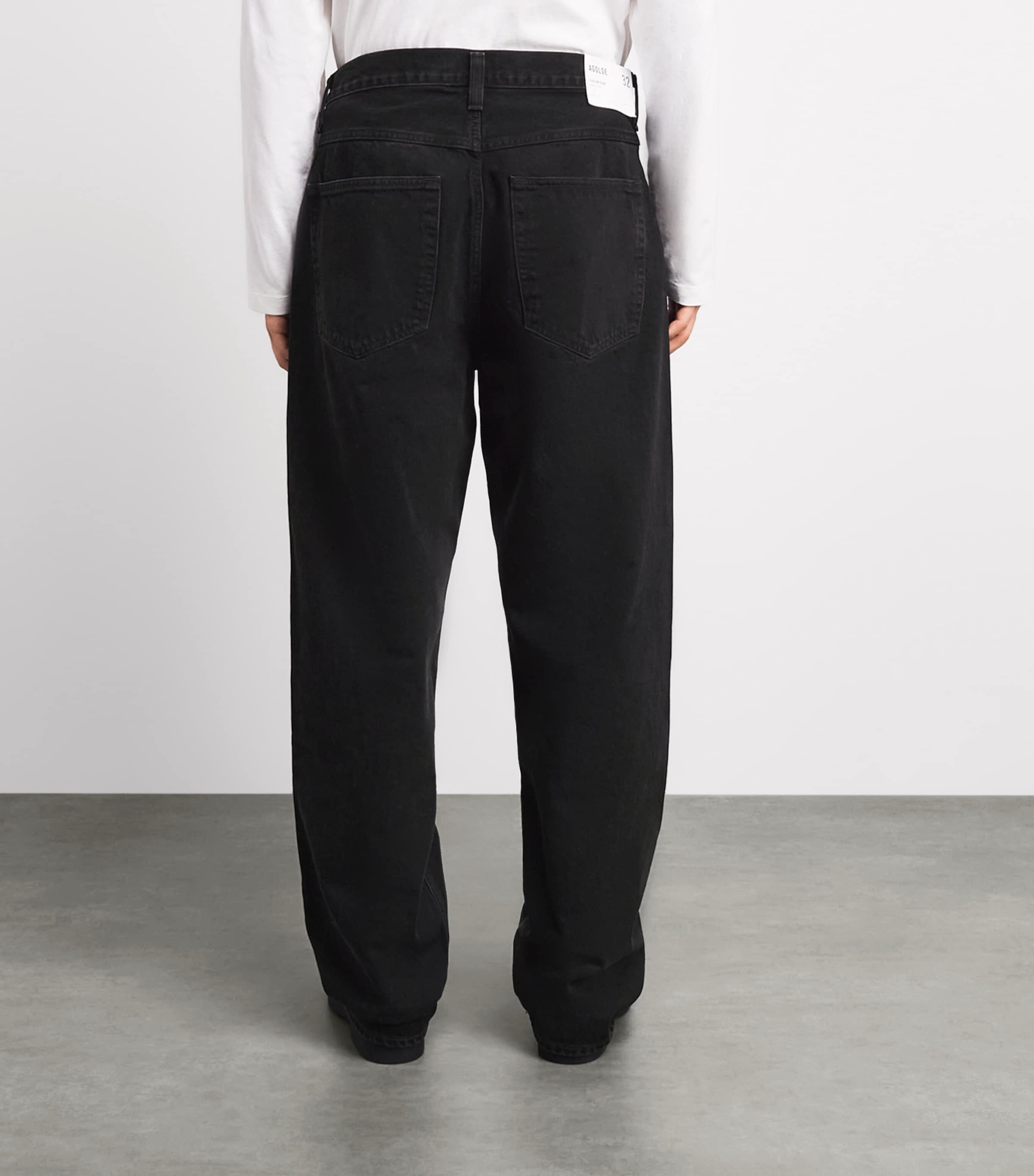 AGOLDE Mens Fusion Tapered Baggy Jeans Kember Image 5