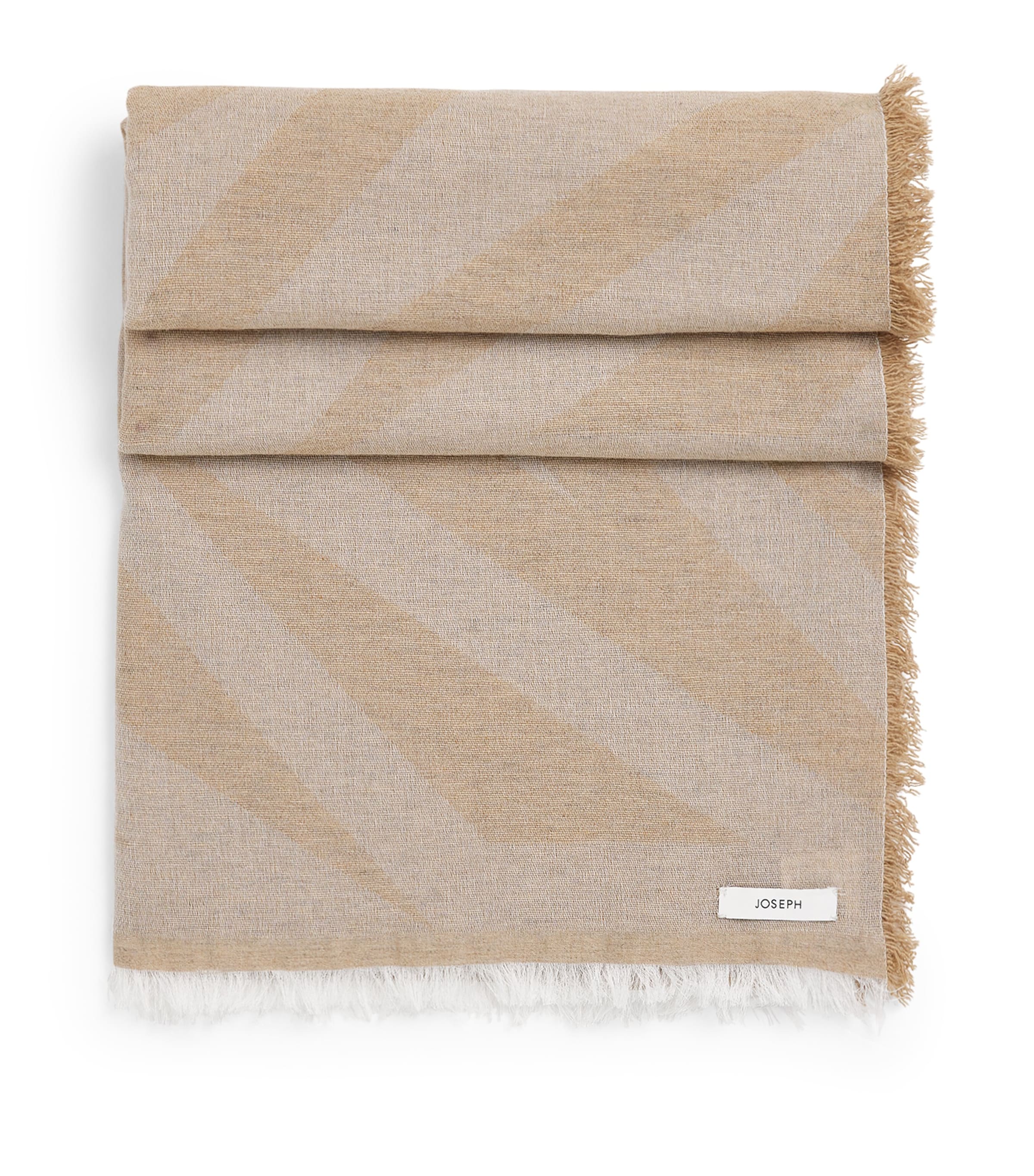 Joseph Wool-Blend Printed Azalea Scarf Powder/marble Image 1