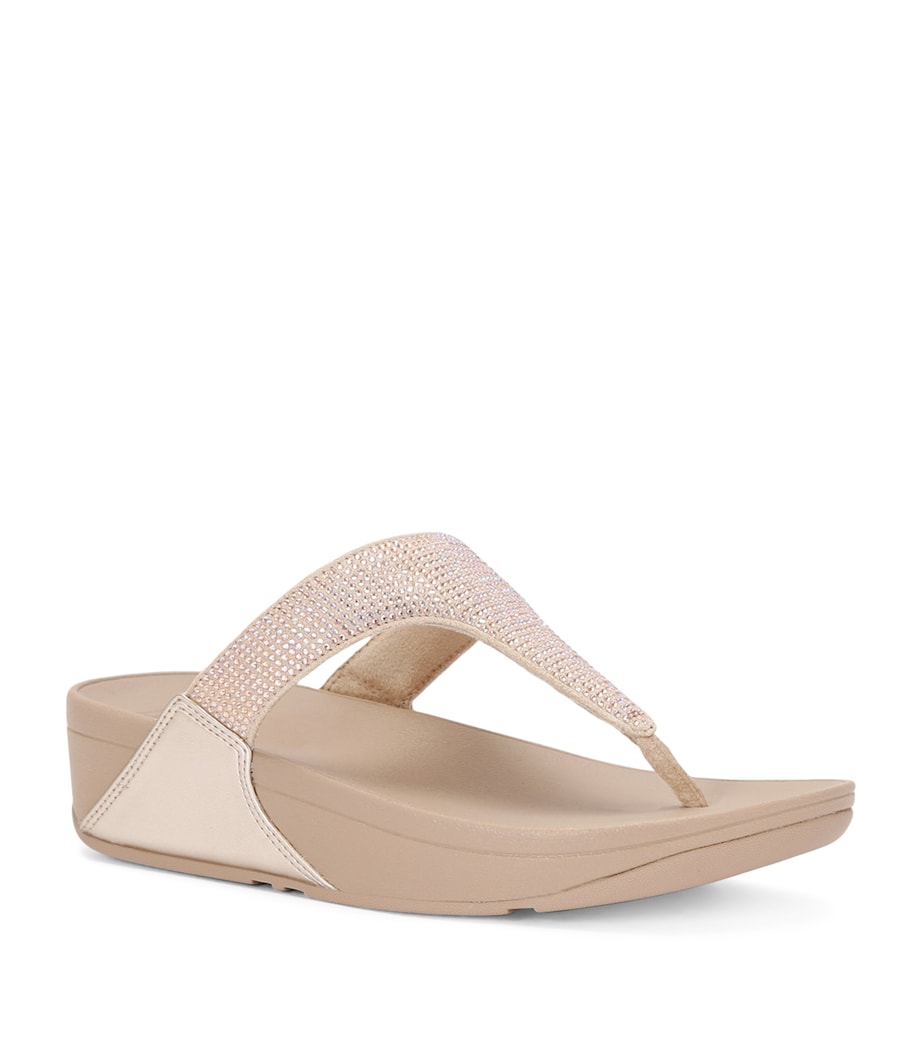 FitFlop Opul Lulu Toe-Post Sandals Beige Image 3