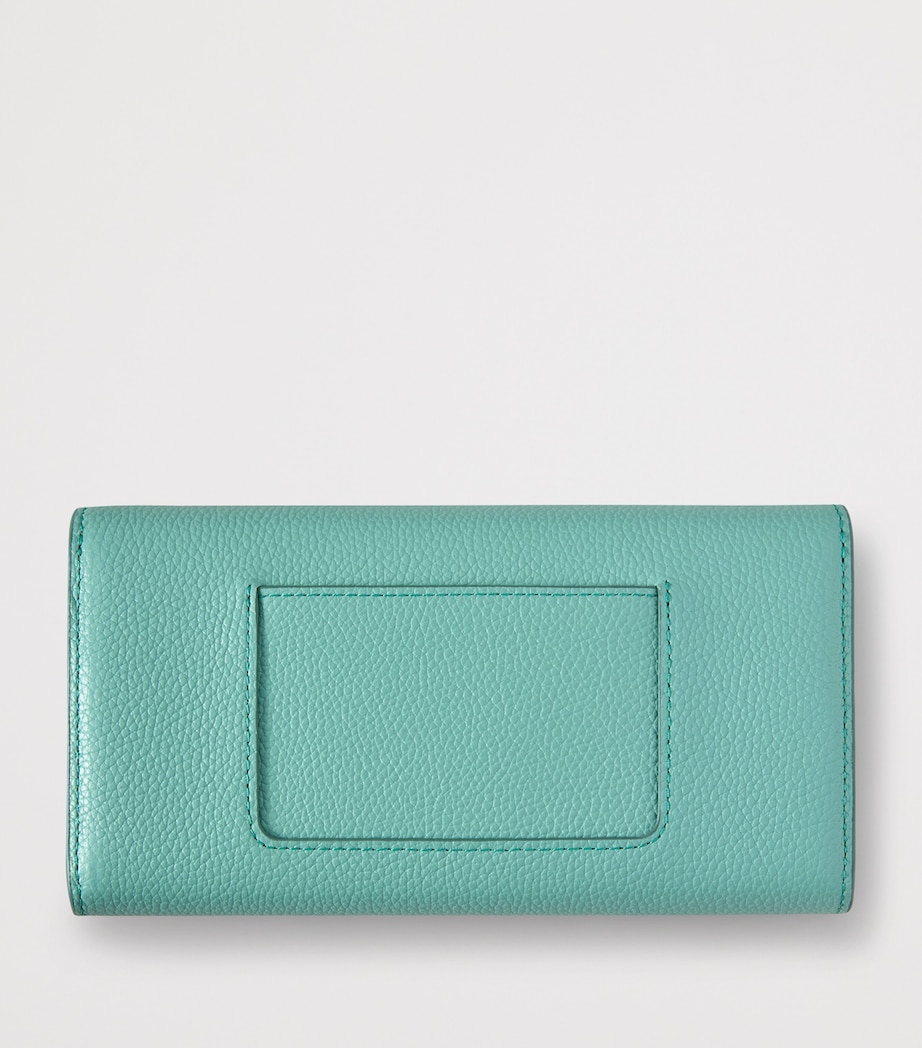Mulberry Leather Darley Wallet Marina Blue Image 2