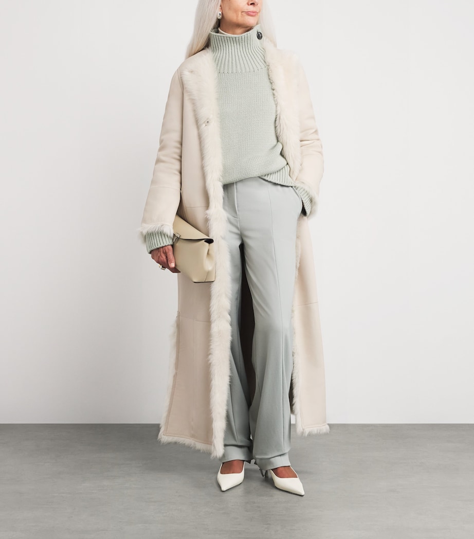 Lamb Fur Coat A1006 Image 2