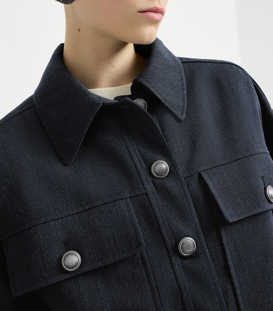 Brunello Cucinelli Womens Virgin Wool Jacket Image 6