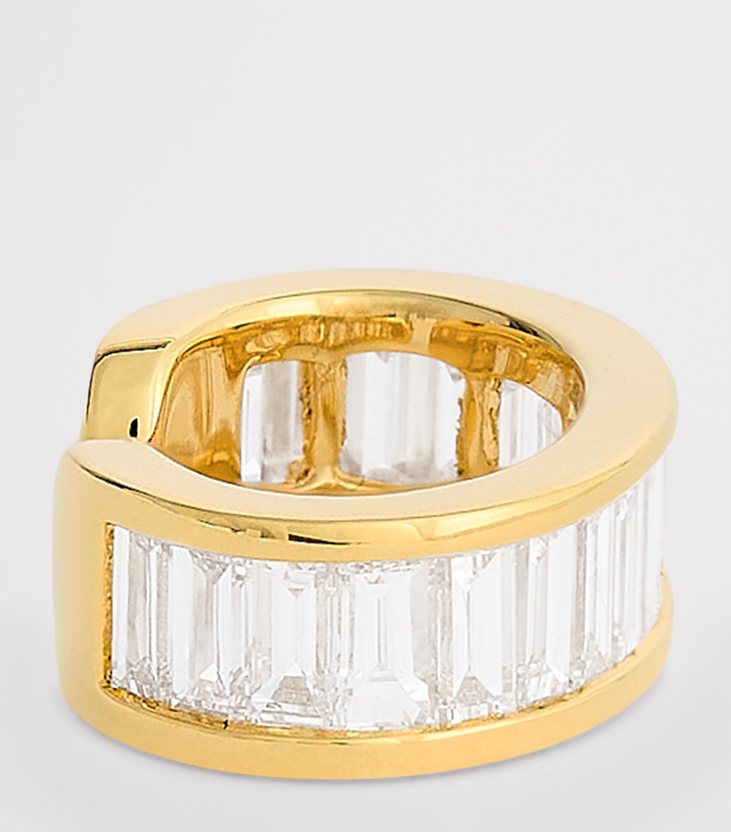 Yellow Gold and Diamond Ear Cuff YELLOW GOLD Image 3