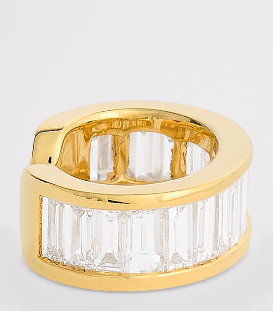Yellow Gold and Diamond Ear Cuff YELLOW GOLD Image 3