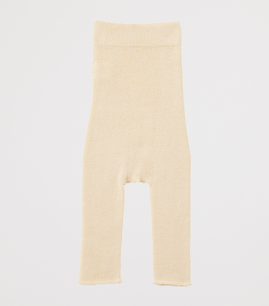 Miki House Cotton Knit Leggings (6 Months) Image 2