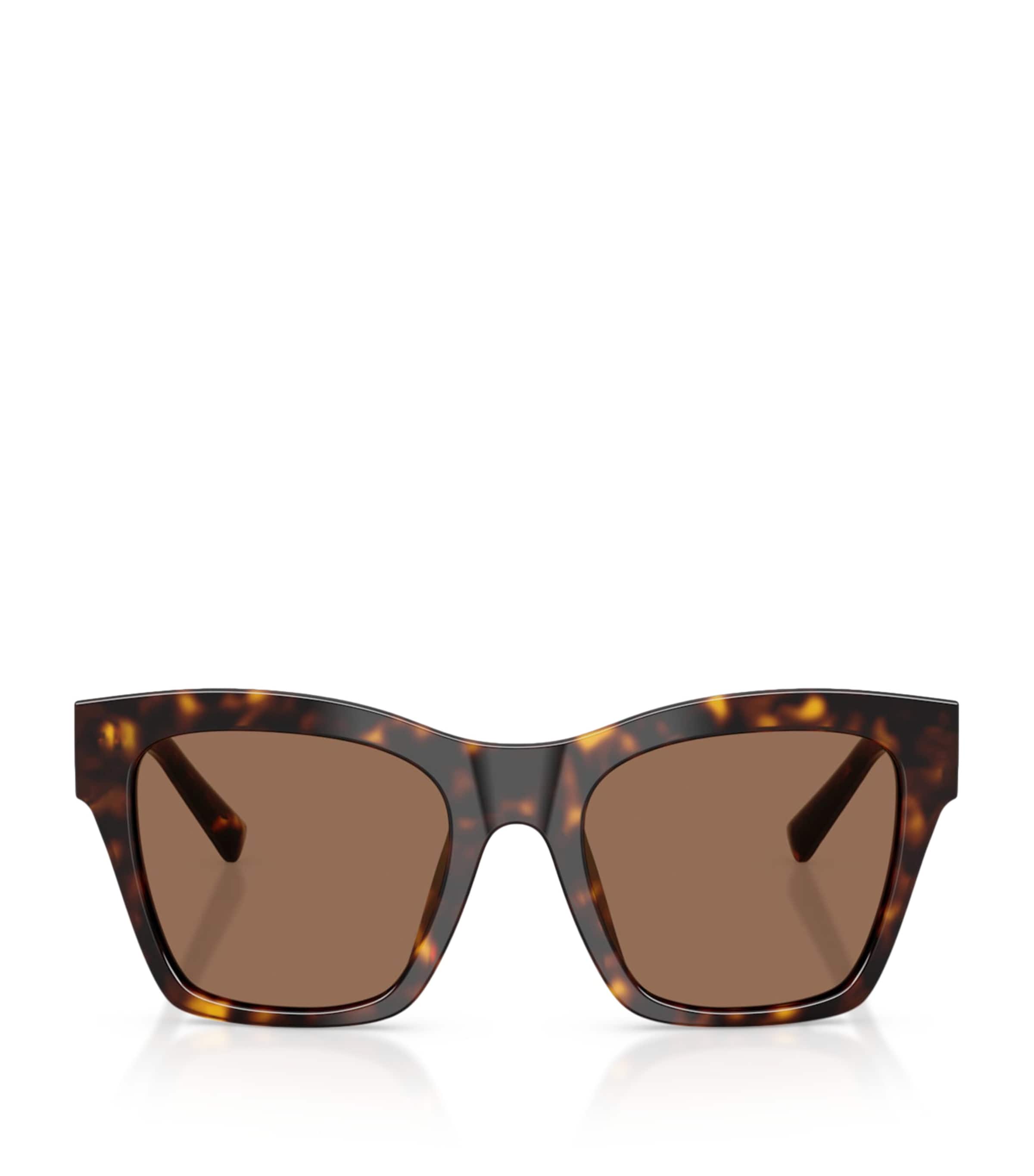 Dolce & Gabbana Tortoiseshell Square Sunglasses In Brown