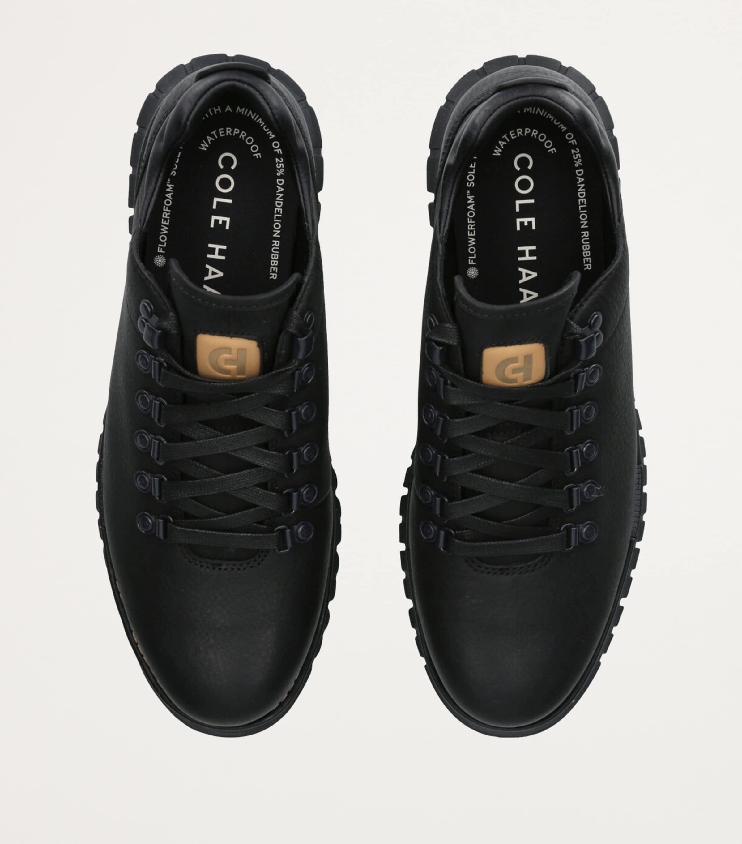 ZERØGRAND Low-Top Hiking Trainers BLACK Image 4