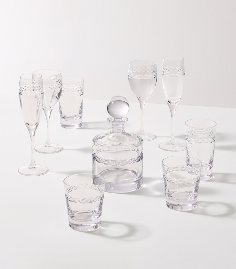 Set of 2 Crystal Neo Wine Glasses (280ml) CLEAR Image 5