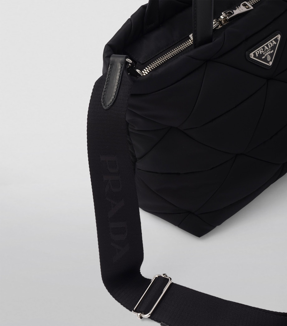 Prada Re-Nylon Quilted Tote Bag Image 7