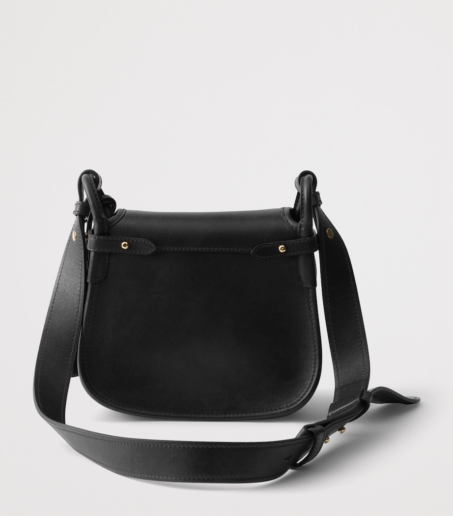 Prada Mini Leather Corsaire Shoulder Bag Black Image 3