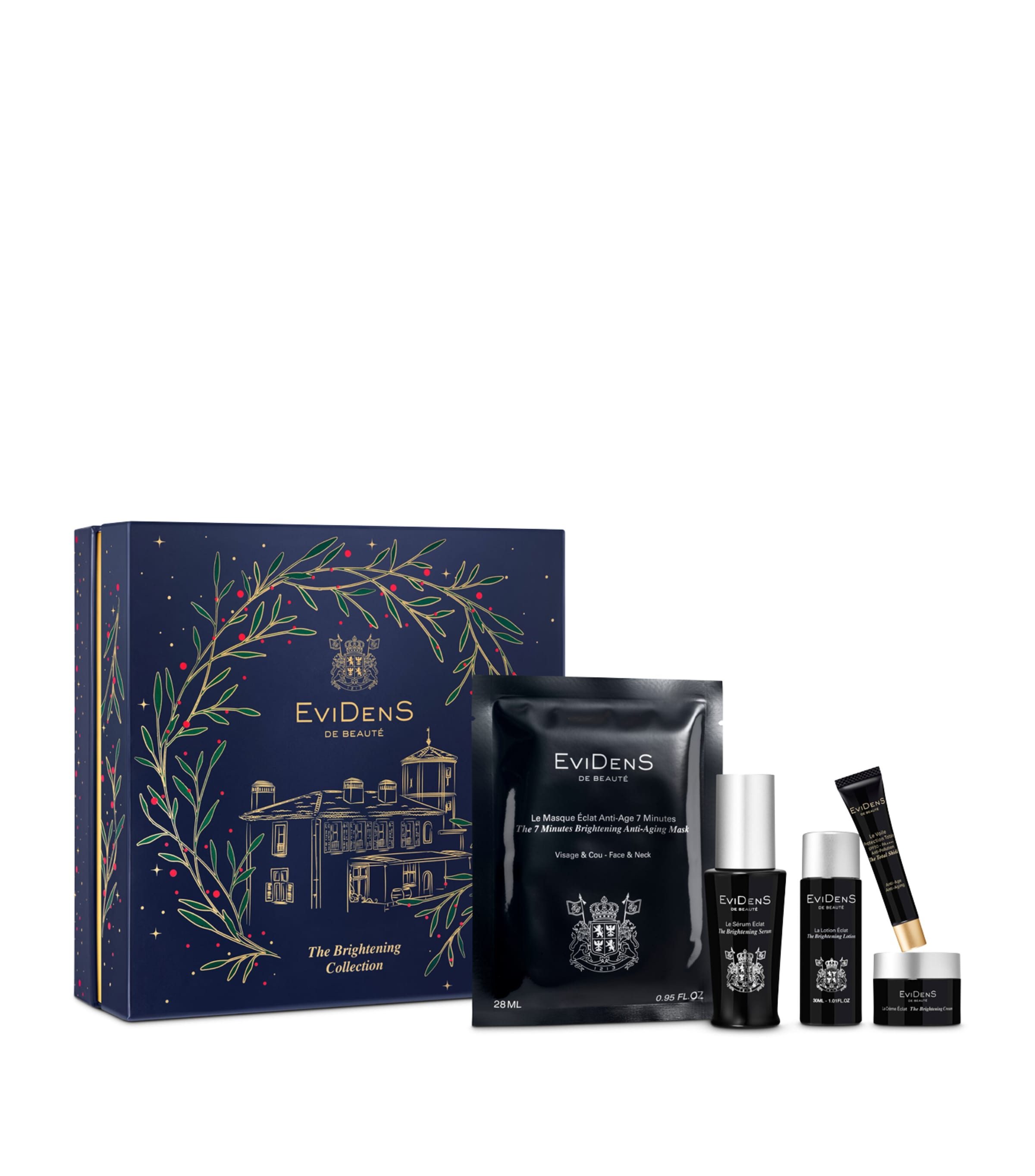 Evidens De Beauté The Brightening Collection Skincare Gift Set