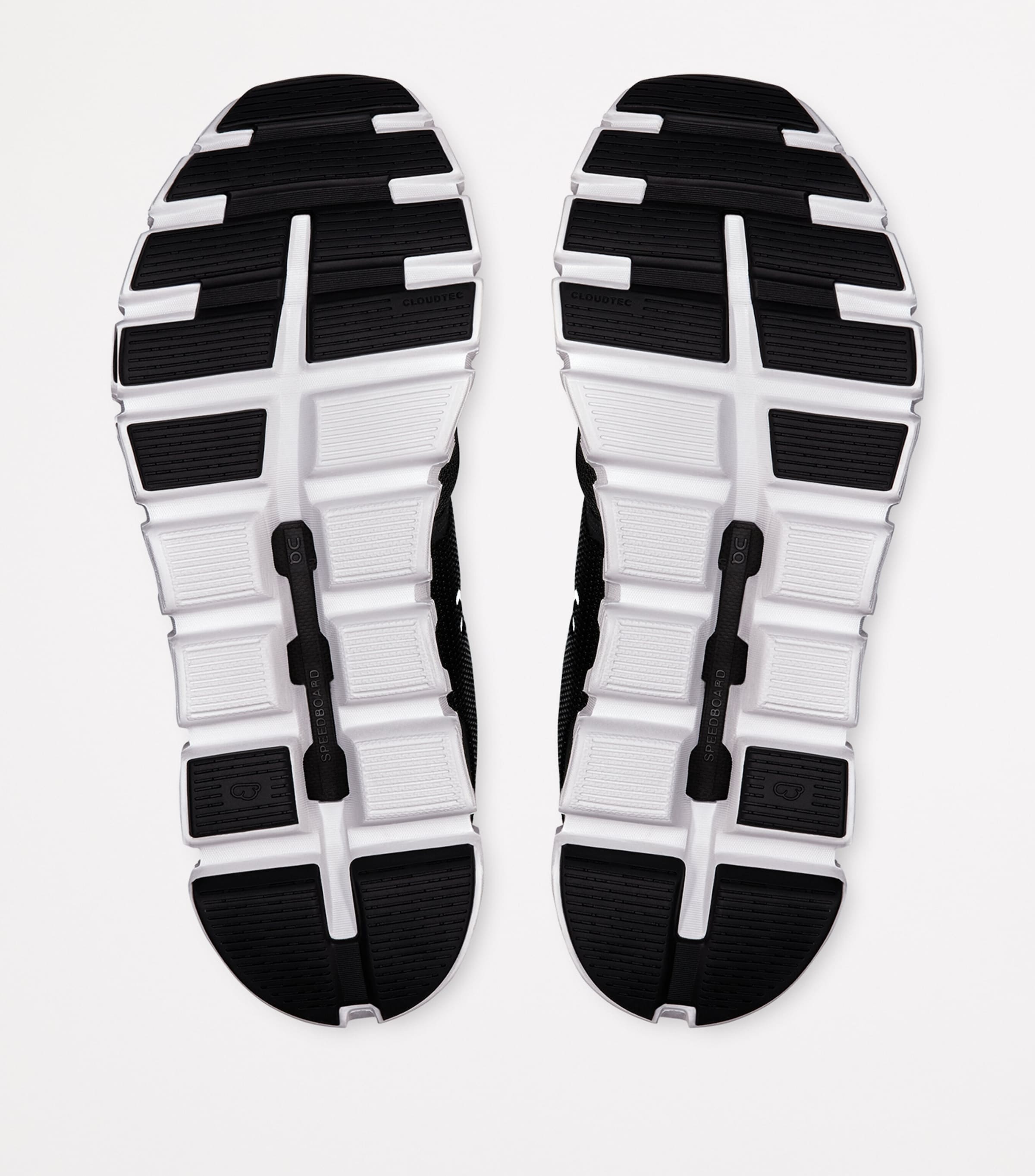 Cloud 6 Trainers BLACK/WHITE Image 4