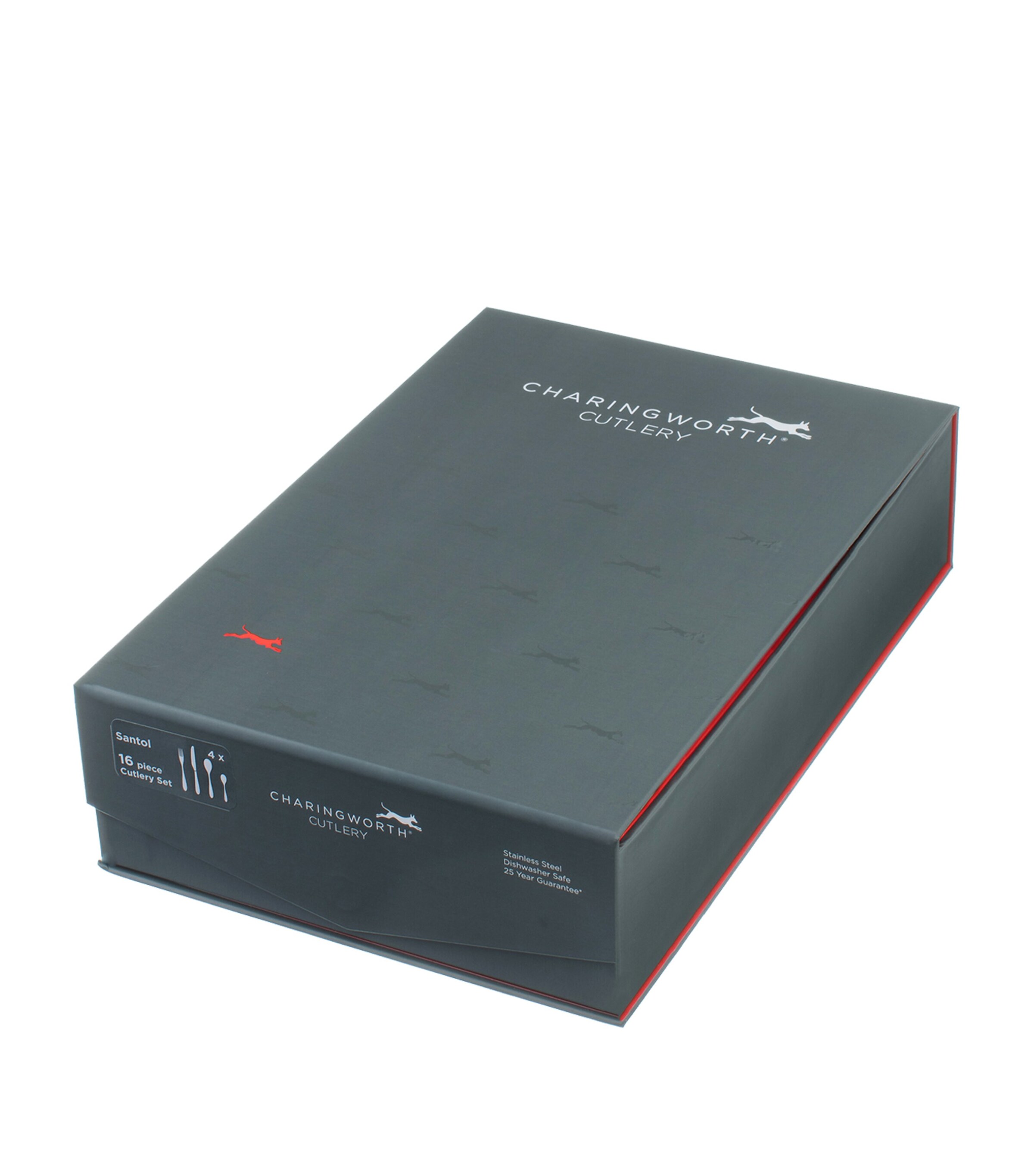 Santol Stainless Steel 24-Piece Cutlery Set SILVER Image 4