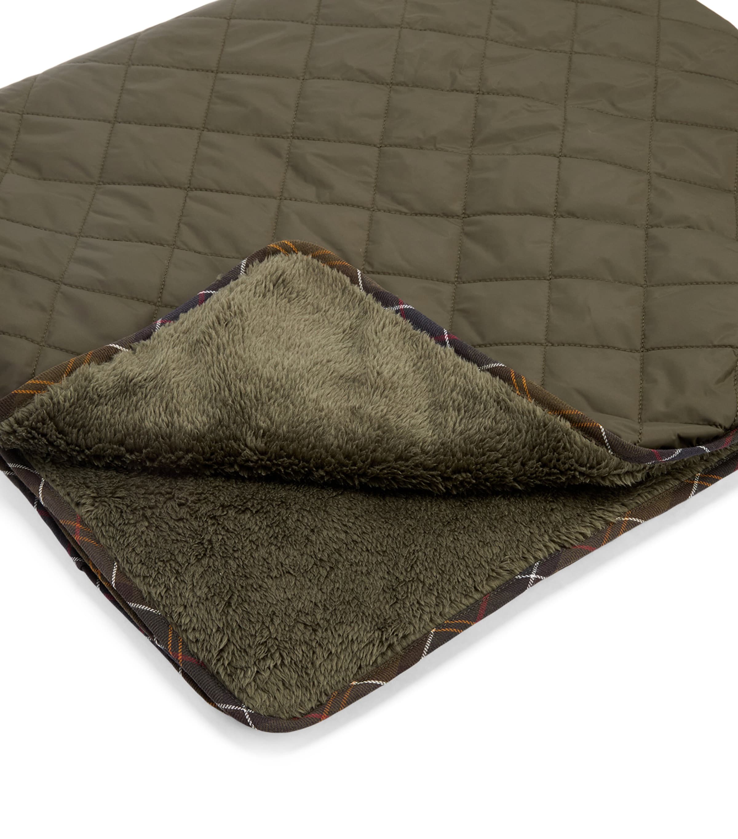 Barbour Reversible Dog Blanket Olive Image 3