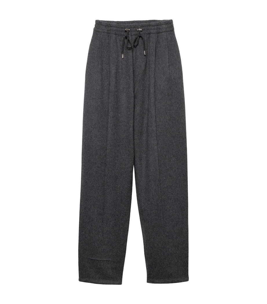 Wool-Cashmere Jersey Sweatpants F0480 Image 1