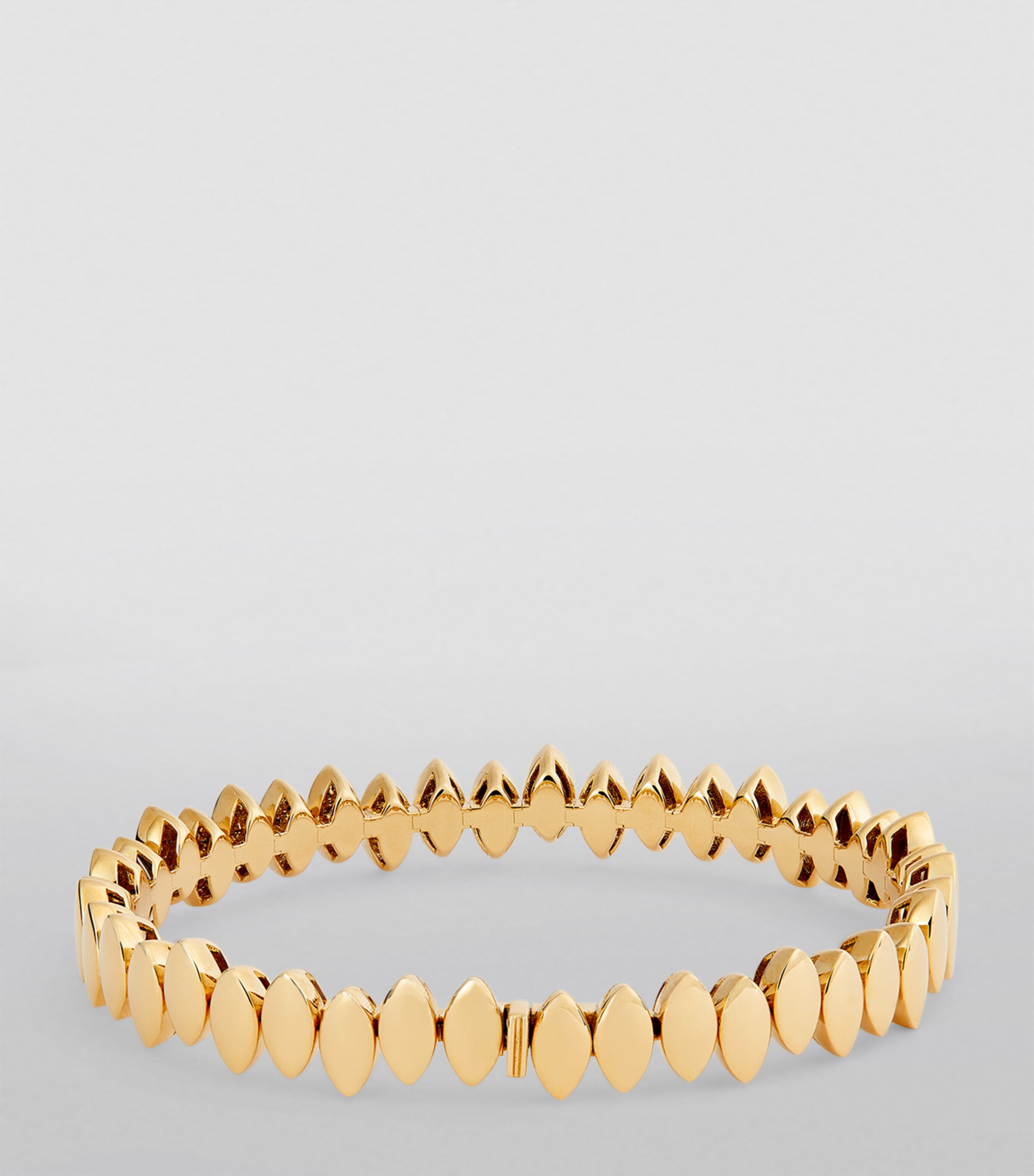 Netali Nissim Yellow Gold Navette Bangle Yellow Gold Image 2