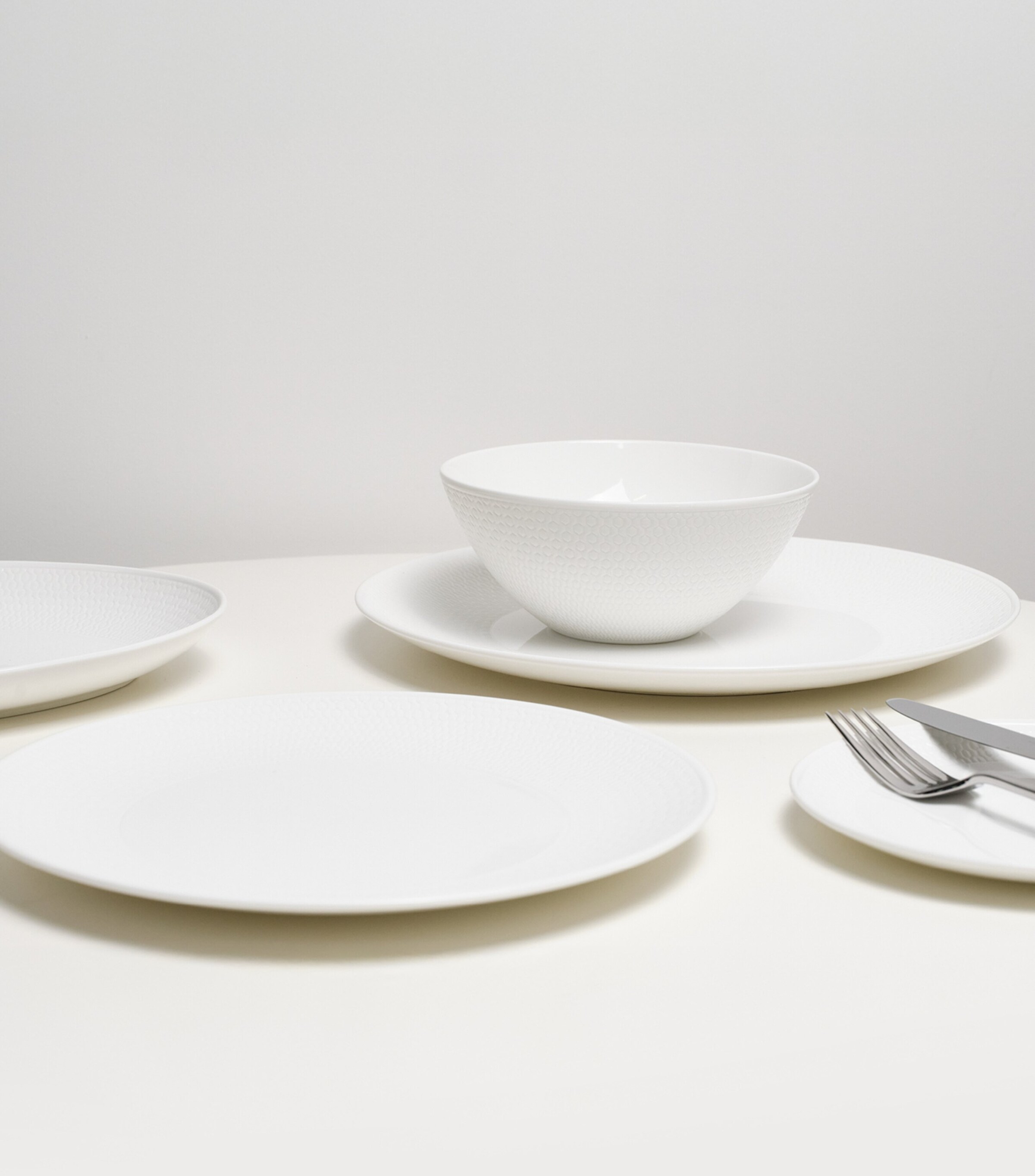 Bone China Gio Bowl (18cm) WHITE Image 5