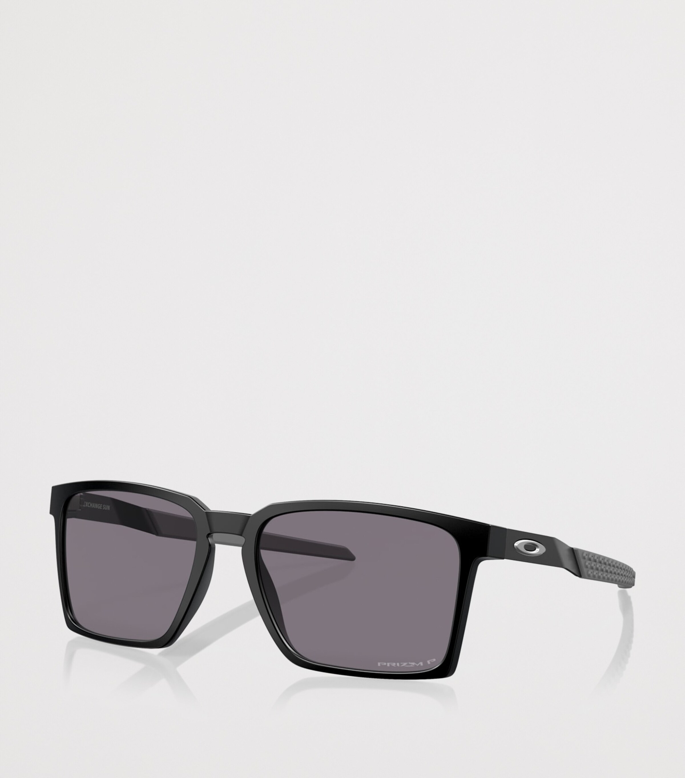 Oakley Exchange Sun Rectangle Sunglasses Black Image 2