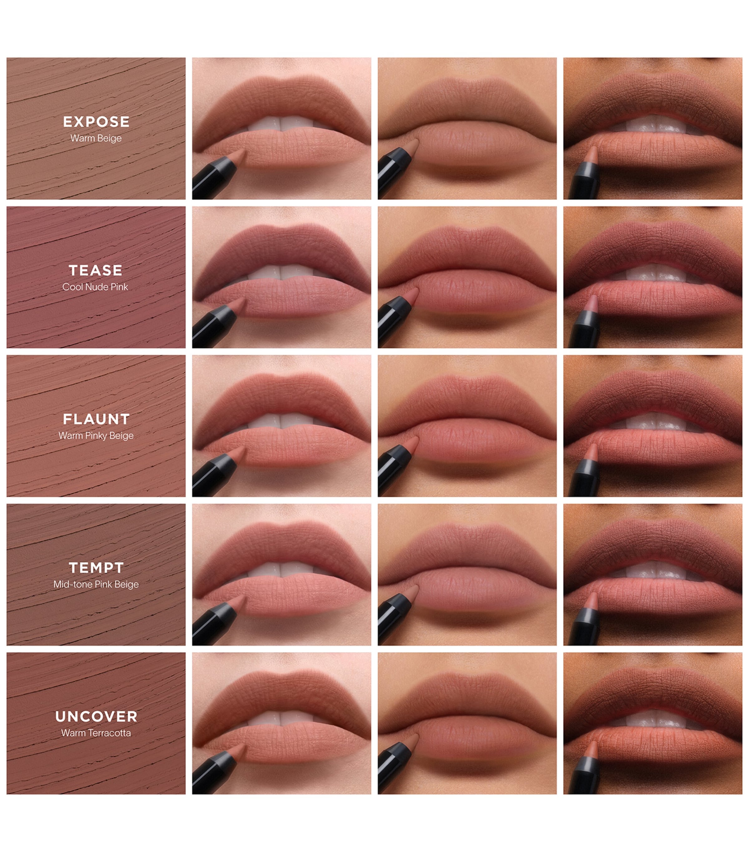 Hourglass Shape and Sculpt Lip Liner Tempt Image 5