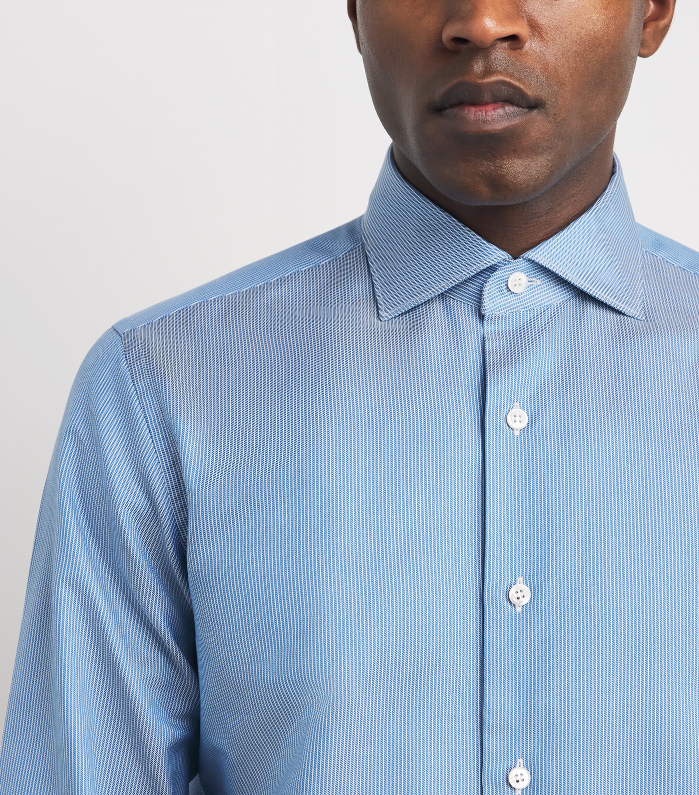 Cotton Stripe Shirt 4290 Image 6