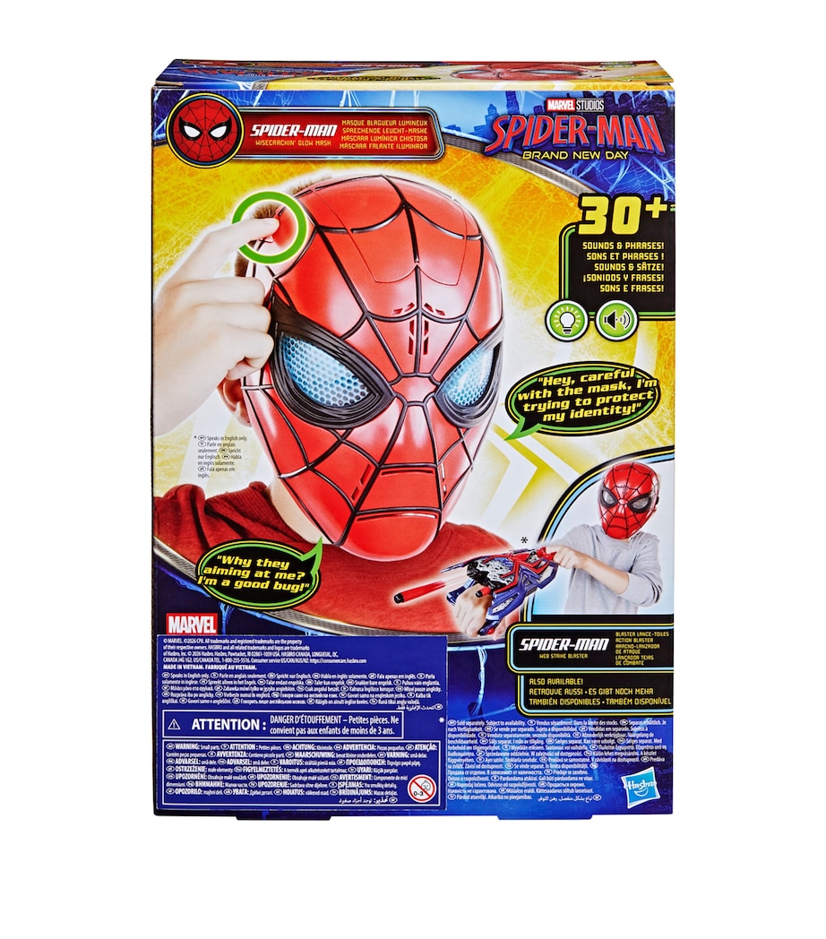 Marvel Spider-Man: Brand New Day Wisecrackin’ Glow Mask Image 4
